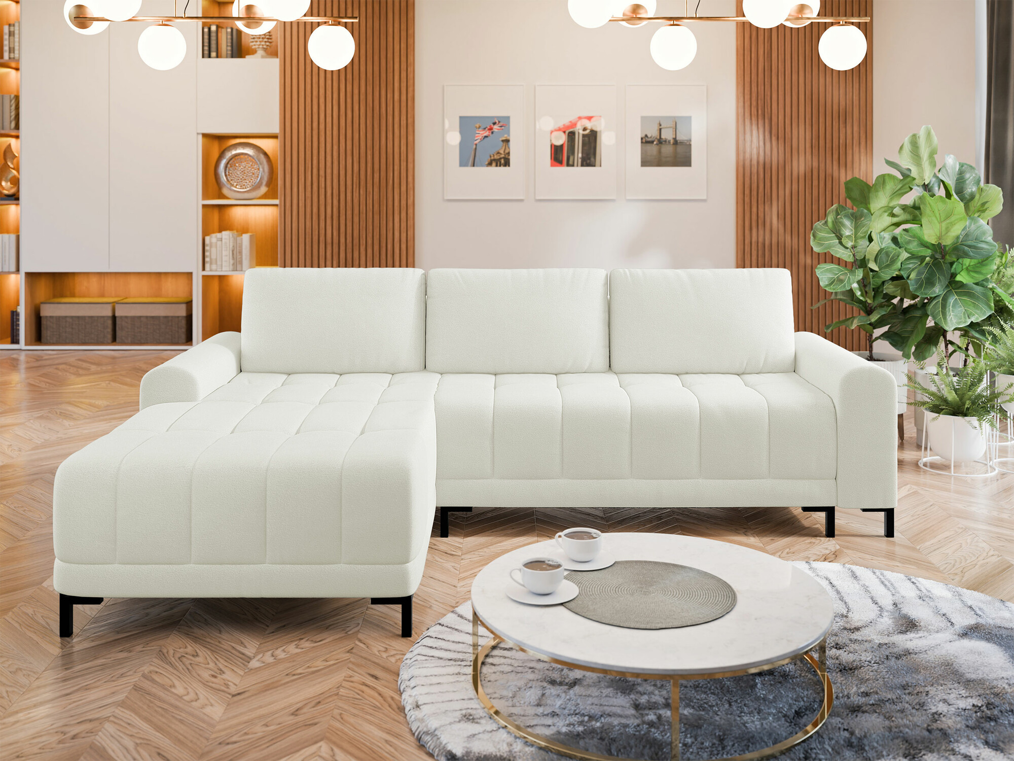 Ugaona sofa Stonecrest 100 (Velo 621)