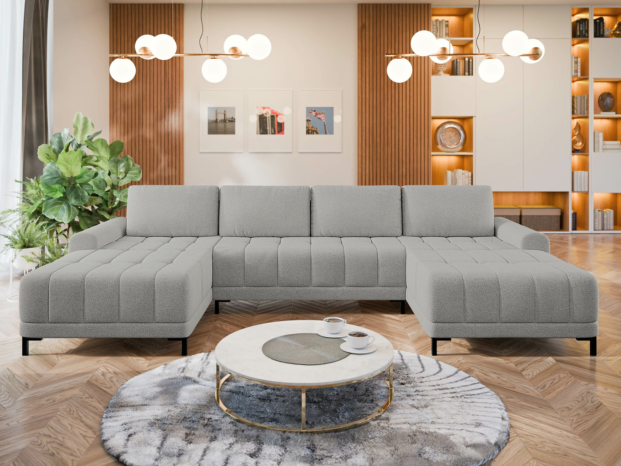 Ugaona sofa Stonecrest 101 (Velo 633)