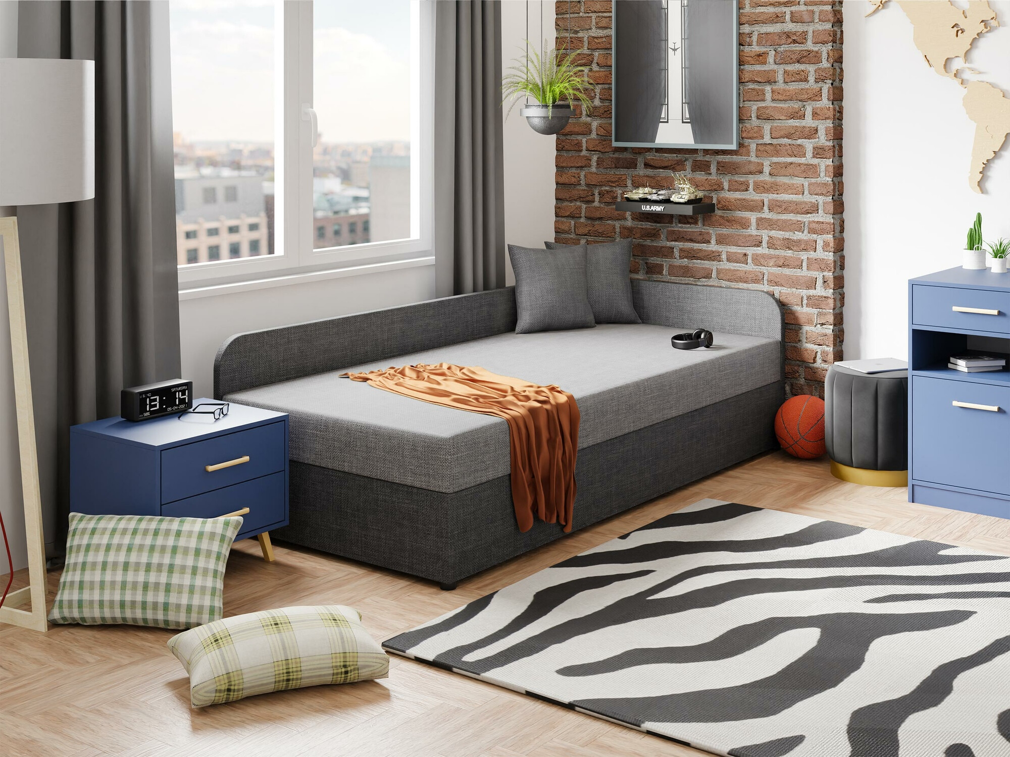 Krevet Memphis 128 (Lux 06 + Lux 05)