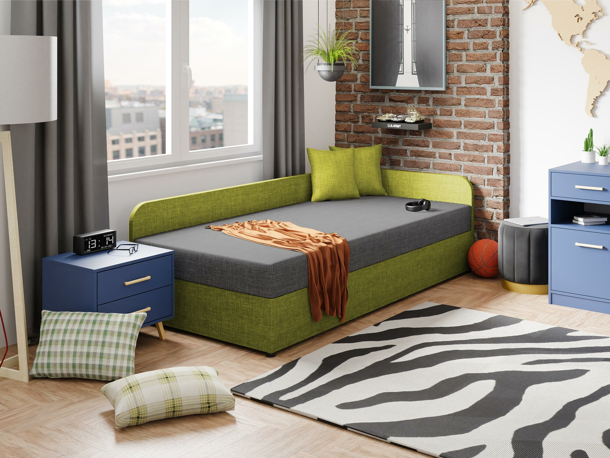 Krevet Memphis 128 (Lux 22 + Lux 06)