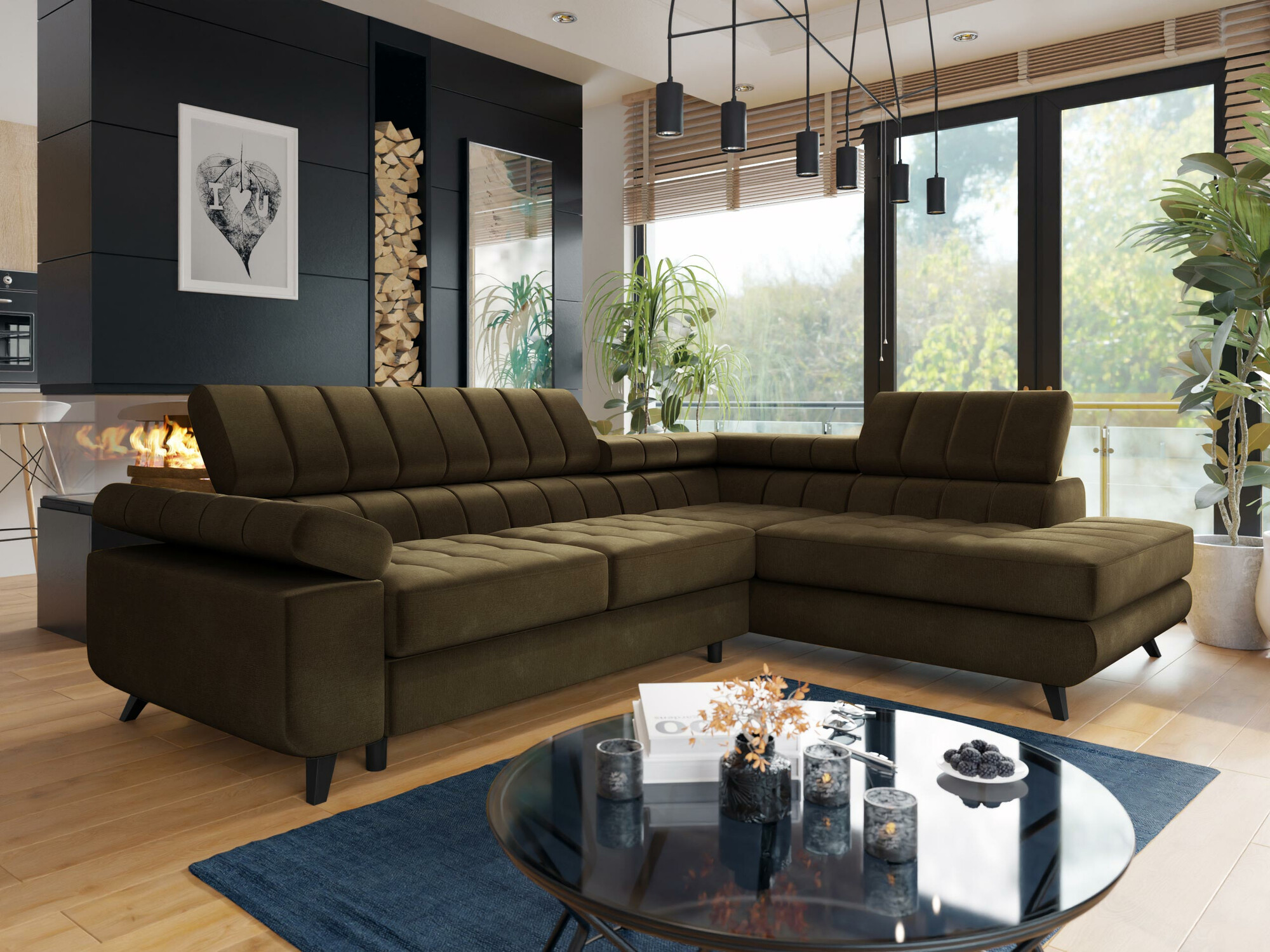 Ugaona sofa Comfivo 207 (Wave 09)