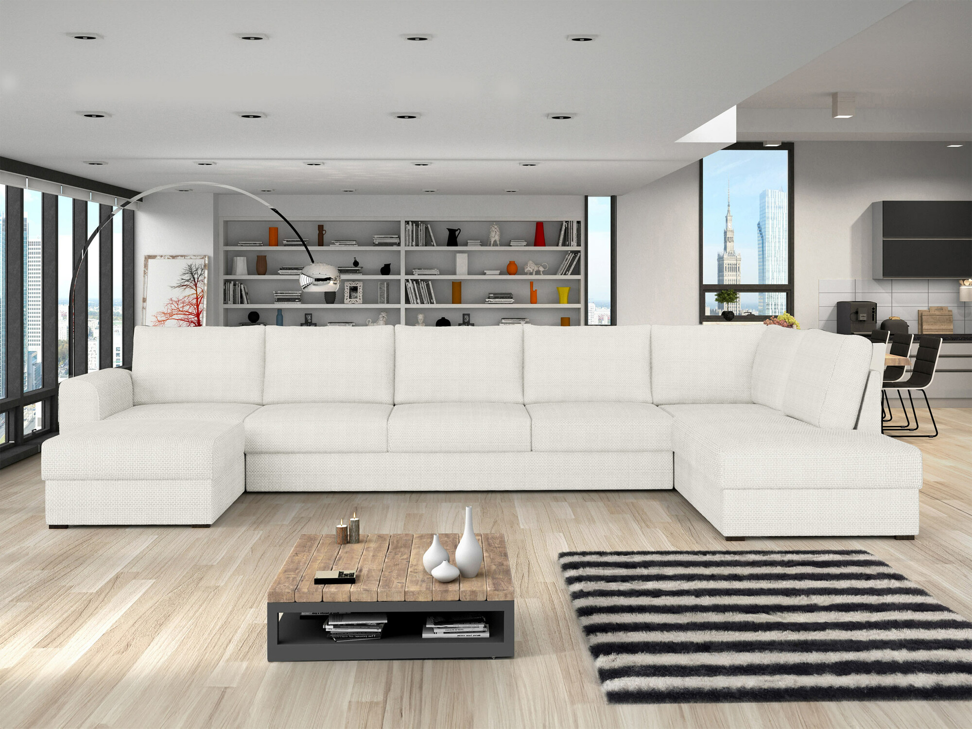 Ugaona sofa Comfivo 191 (Flow 06)