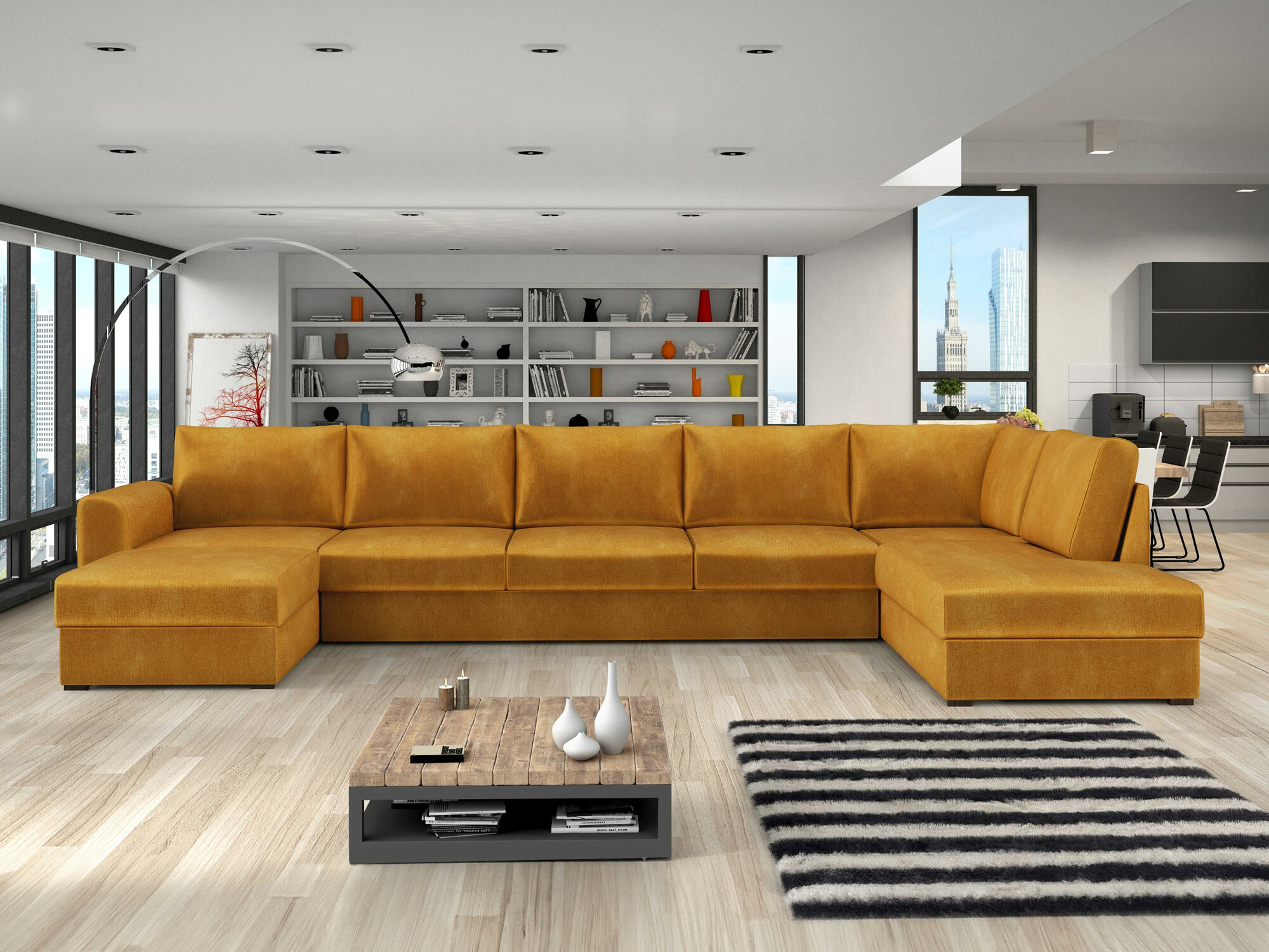 Ugaona sofa Comfivo 191 (Wave 05)
