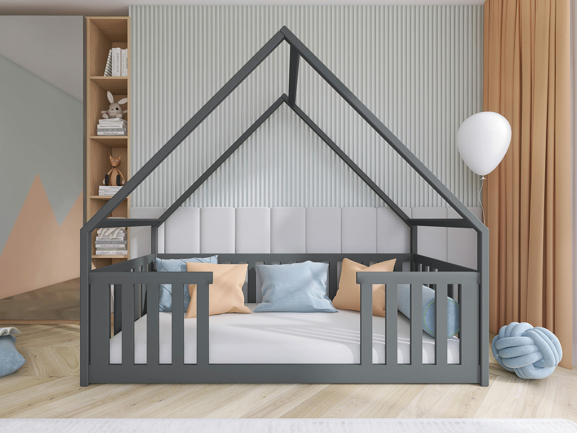 Krevet Vista 114 (Sivo)