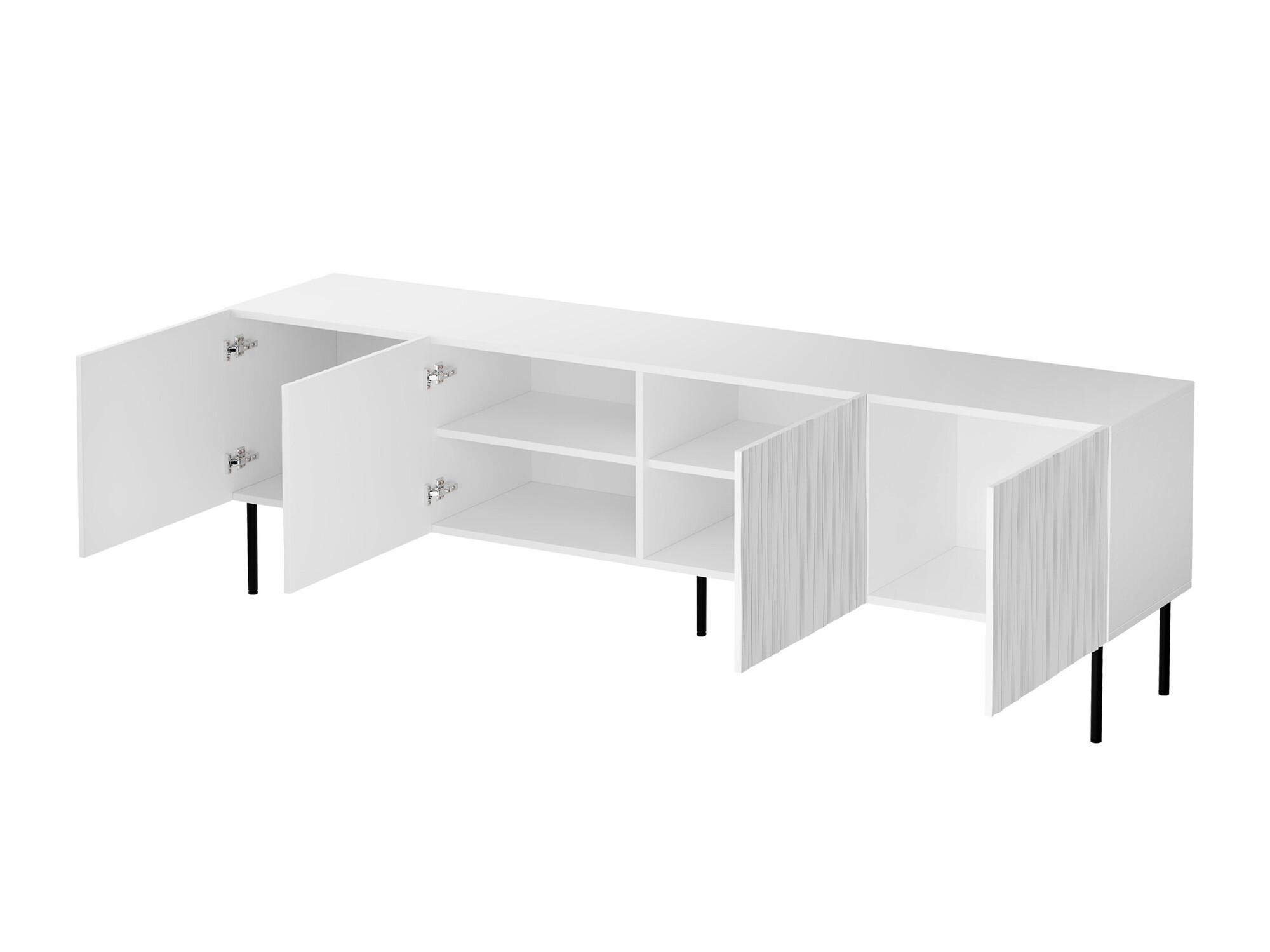 Set za dnevnu sobu Lorelbo 104 (Crno + Zlatna)