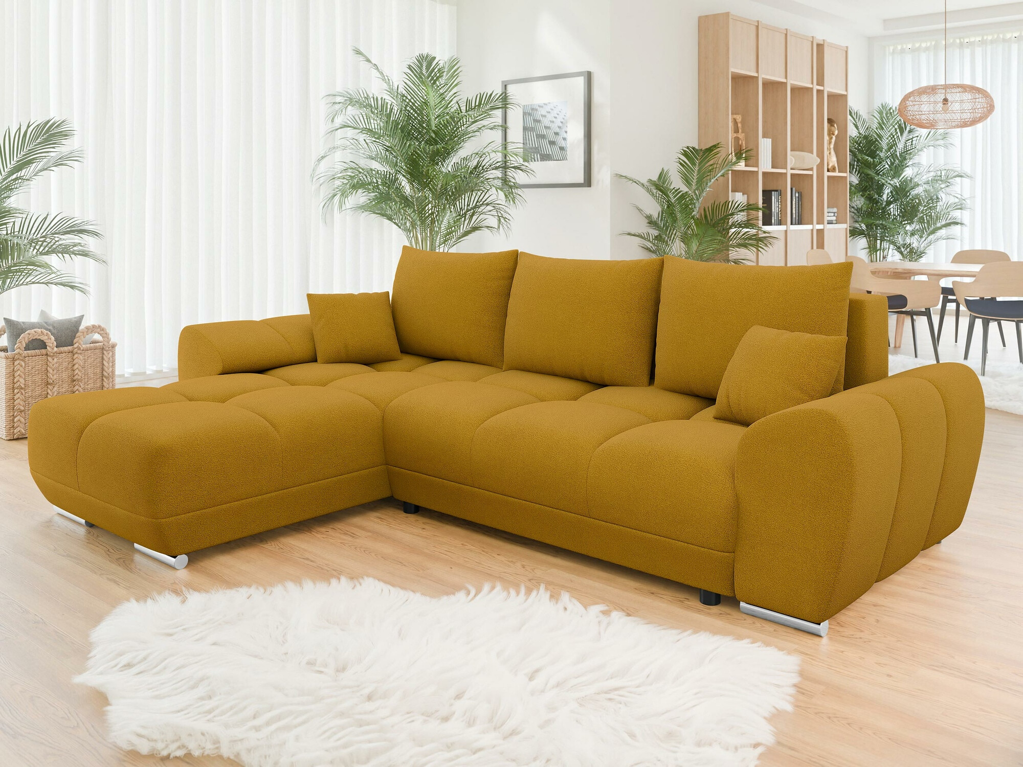 Ugaona sofa Camden 100 (Velo 626)