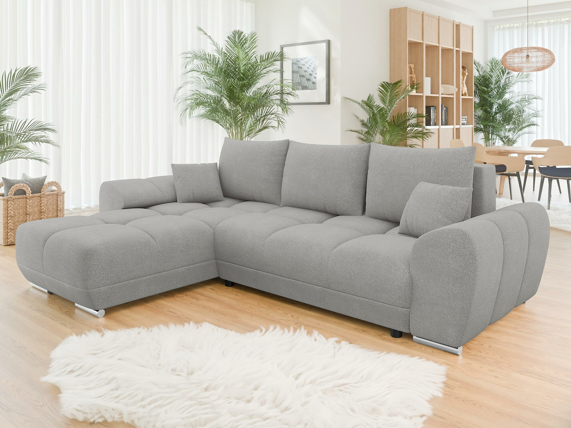 Ugaona sofa Camden 100 (Velo 633)