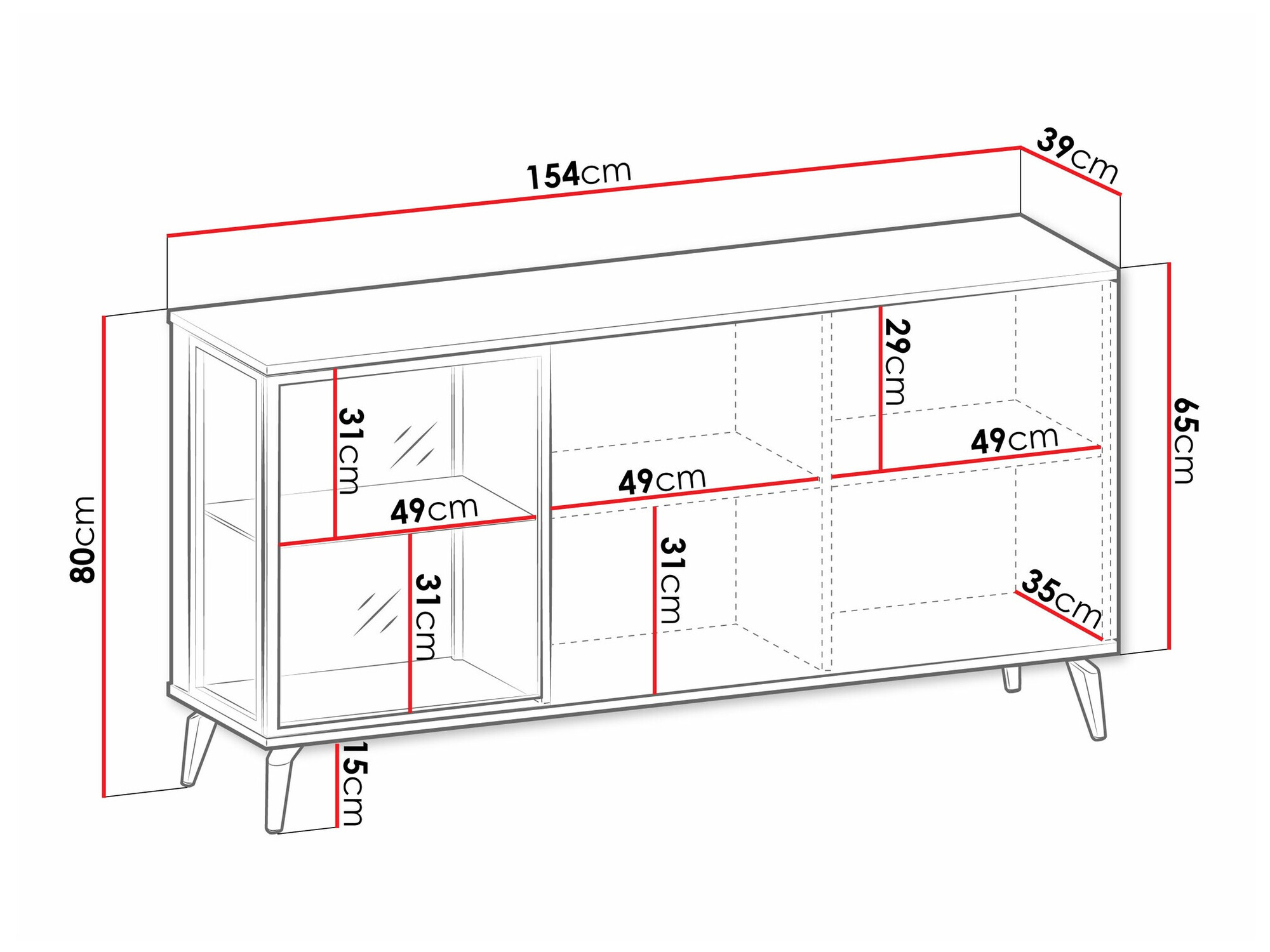 Ormarić Salcira 101