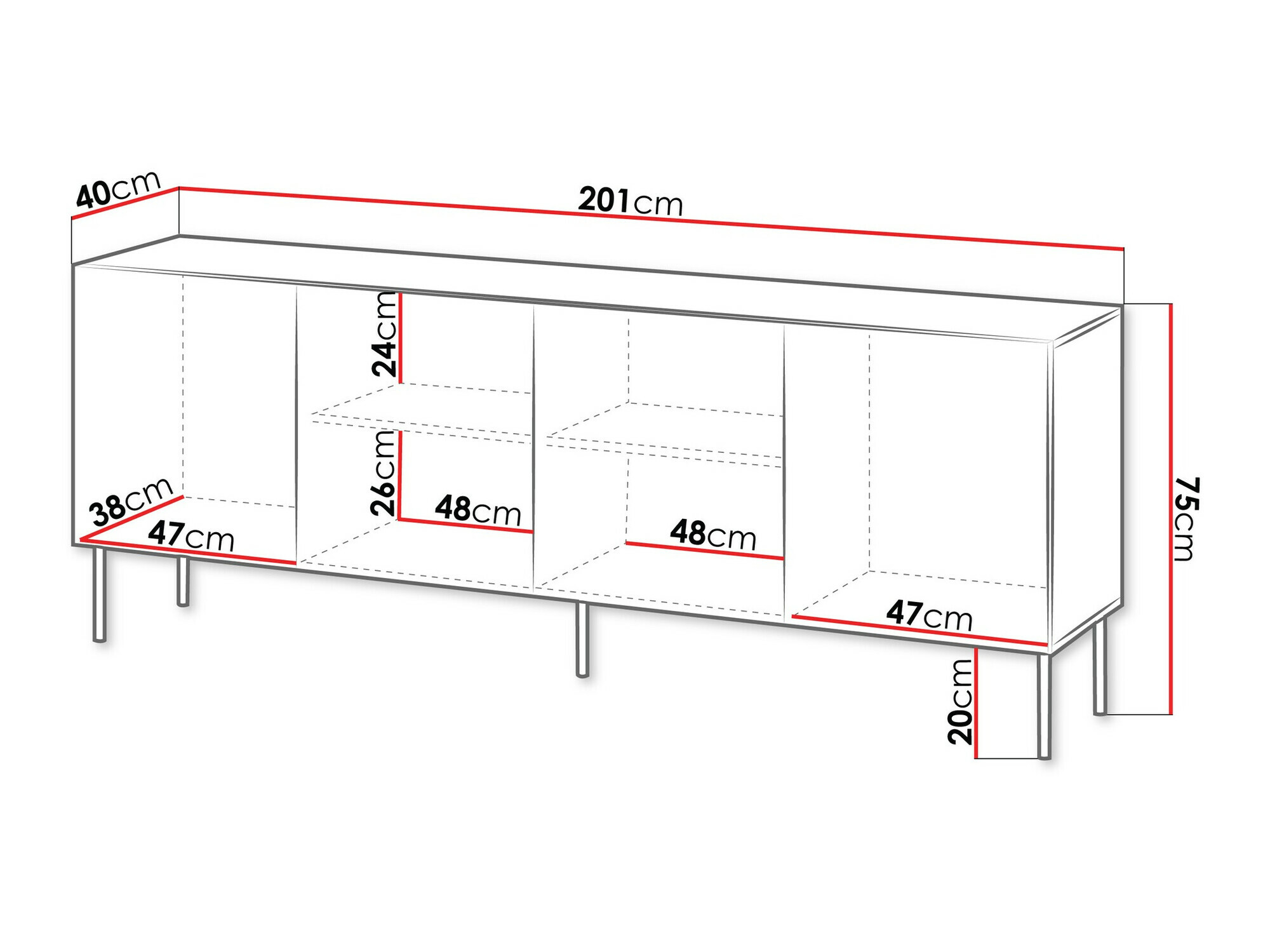 Ormarić Tolfelo 101 (Bež)