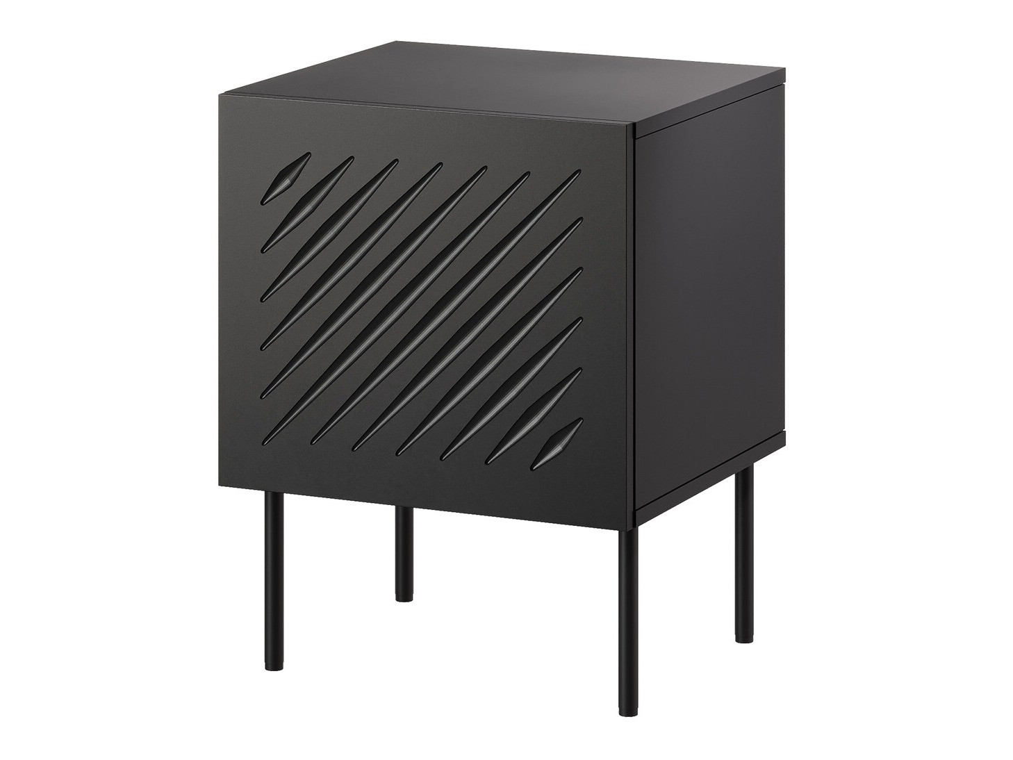 Set noćnih ormarića Tolfelo 104 (Crno)