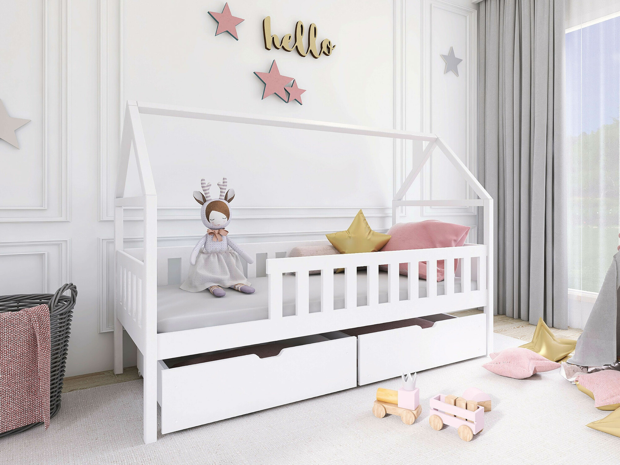 Krevet Vista 116 (Belo)