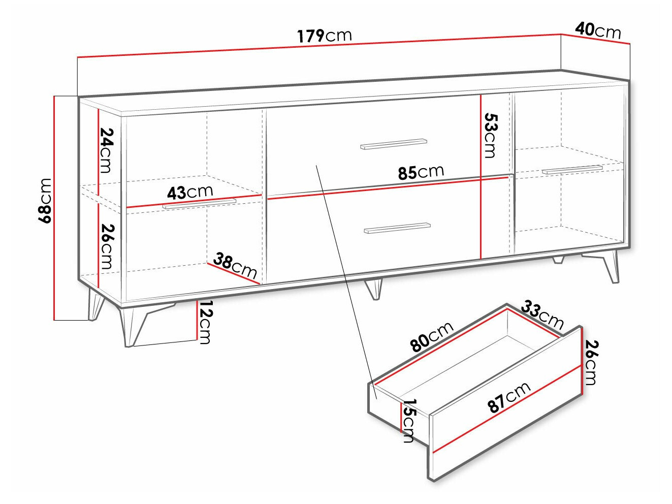 TV sto Avimora 103 (Orah)