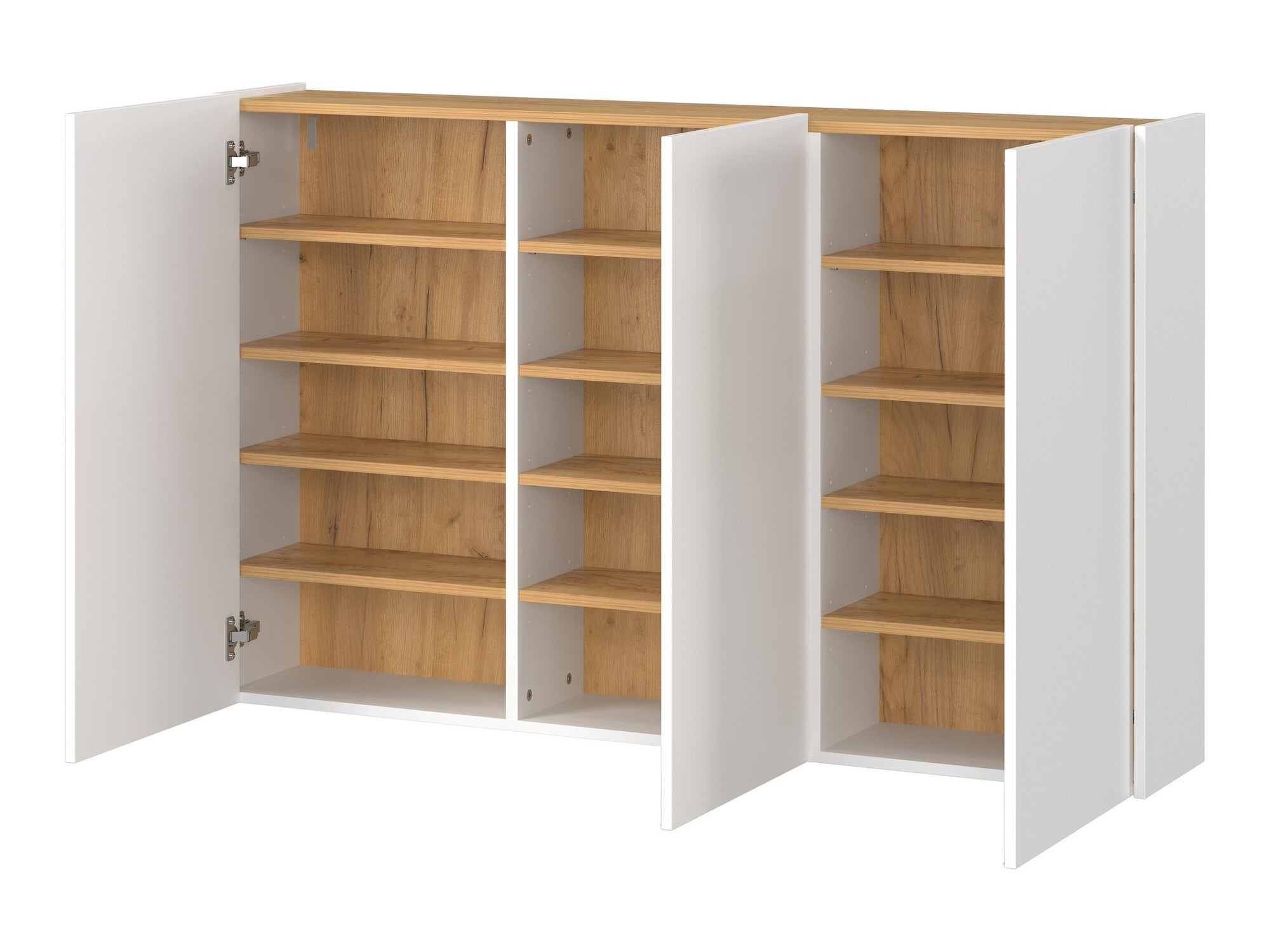 Polica za obuću Sacramento 434 (Belo)