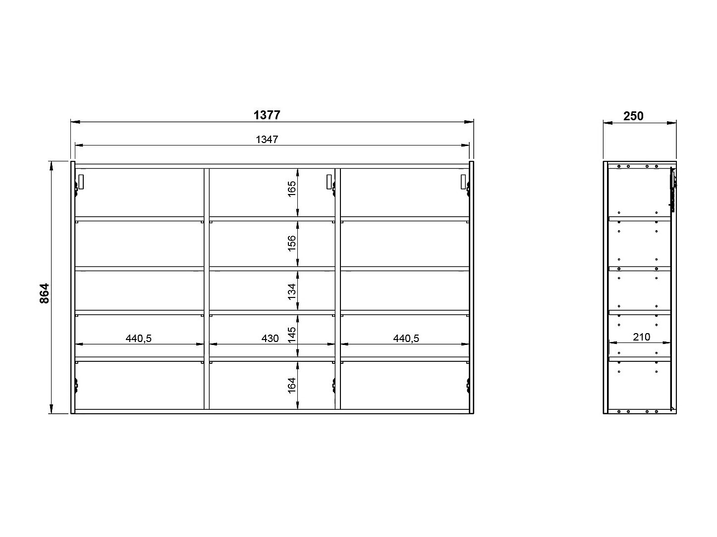 Polica za obuću Sacramento 434 (Belo)