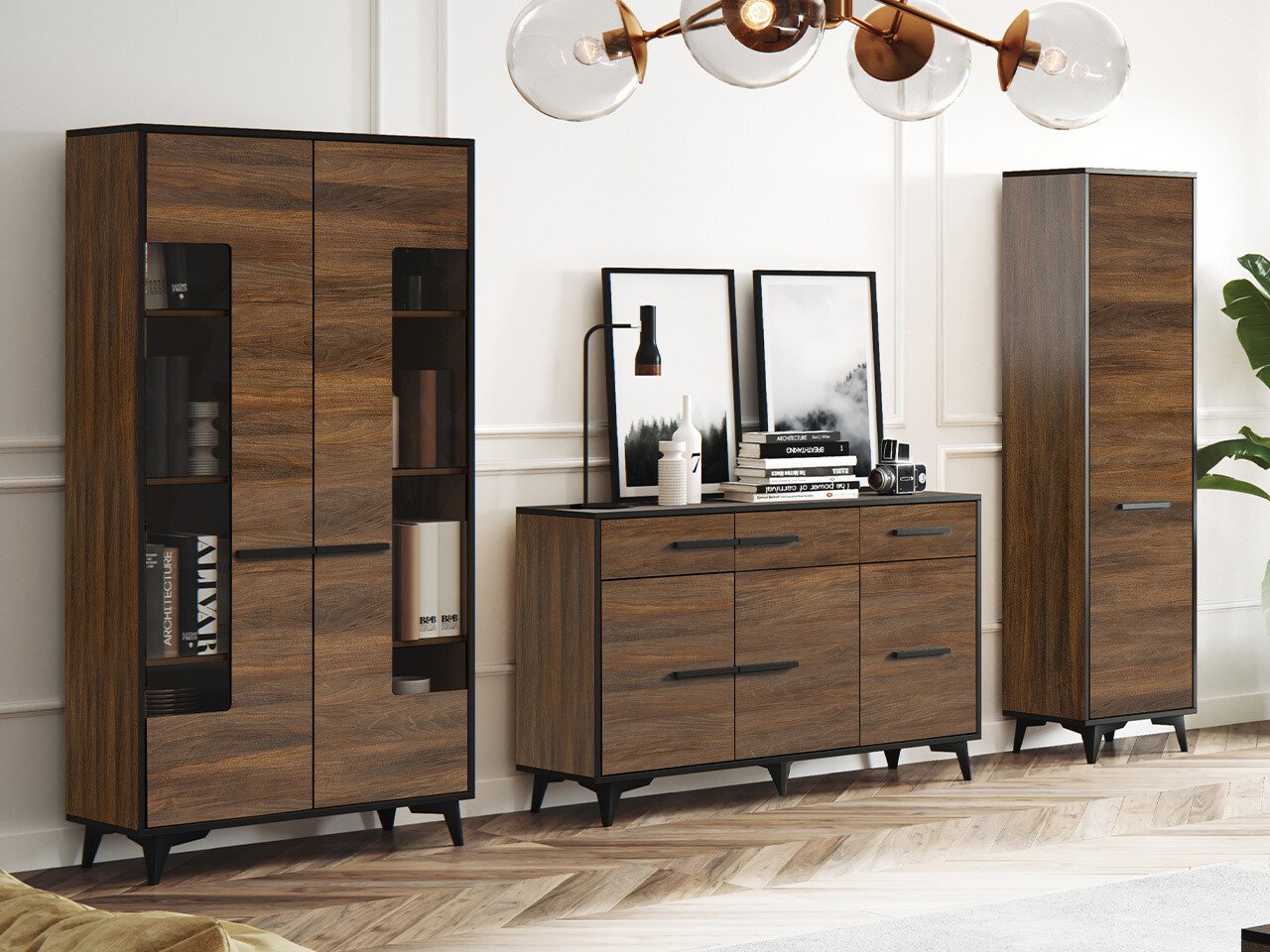 Set za dnevnu sobu Avimora 113 (Orah)