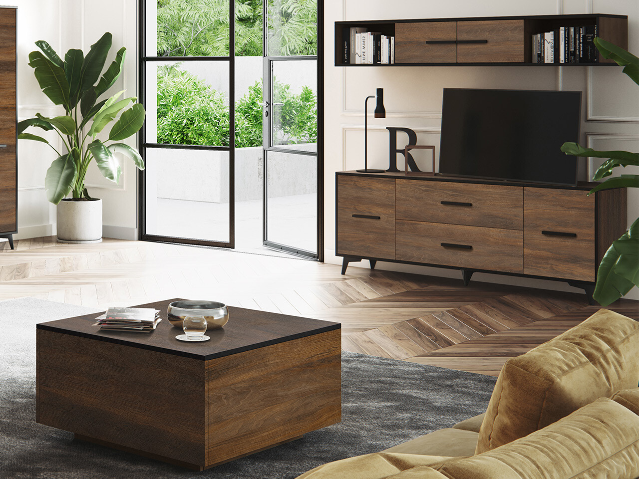 Set za dnevnu sobu Avimora 116 (Orah)