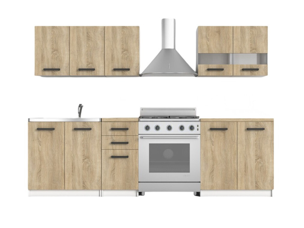 Kuhinjski set Mandeville 240 (Sonoma hrast)