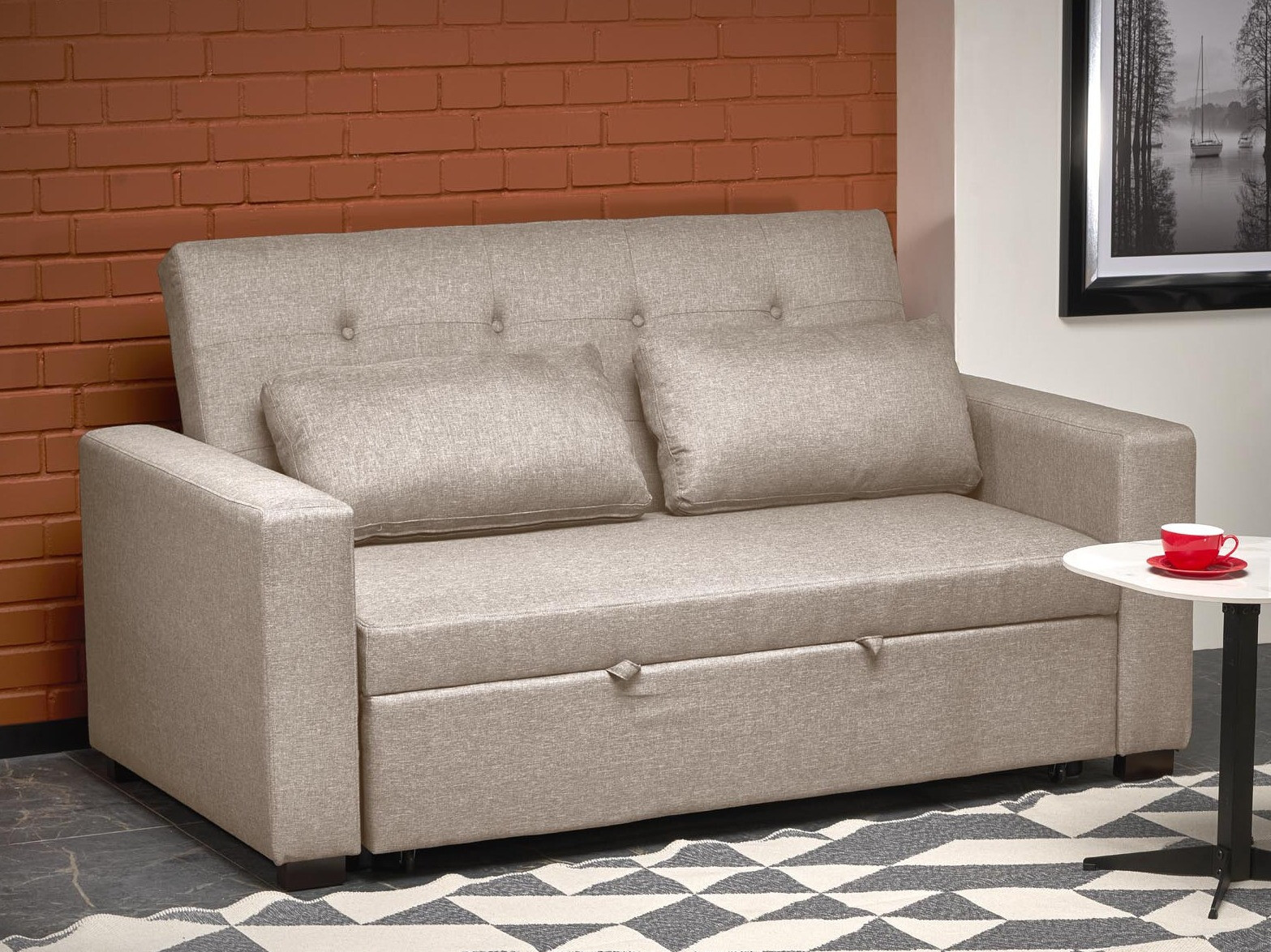 Sofa na razvlačenje Houston 1847 (Bež)