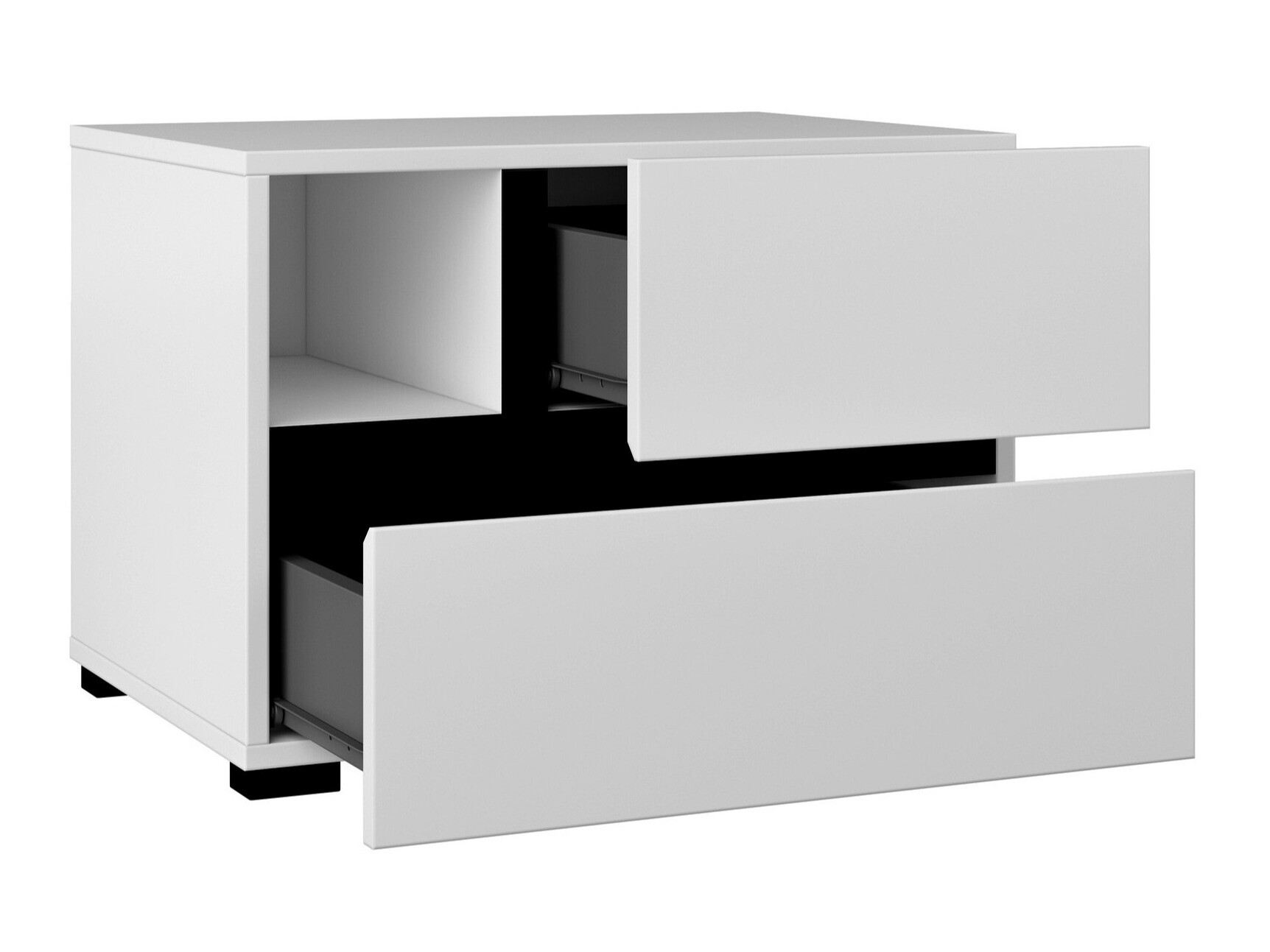 Noćni ormarić Alfere 120 (Belo)