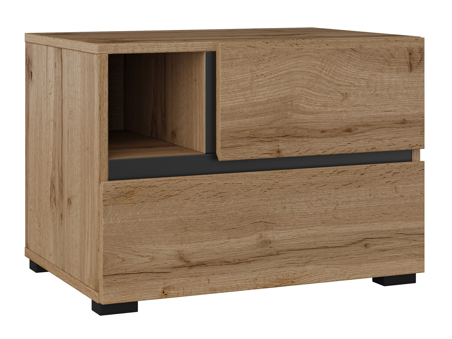 Noćni ormarić Alfere 120 (Hrast Votan)