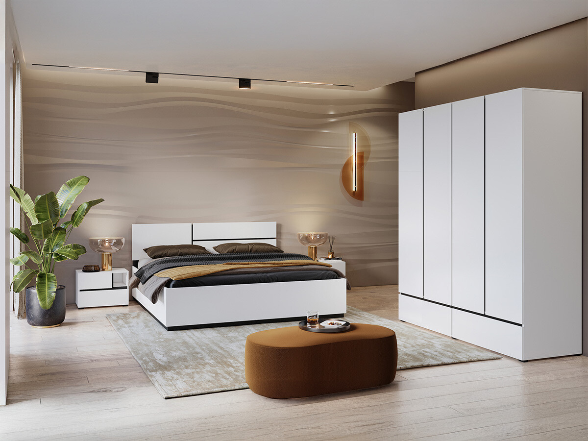 Krevet Alfere 123 (Belo)