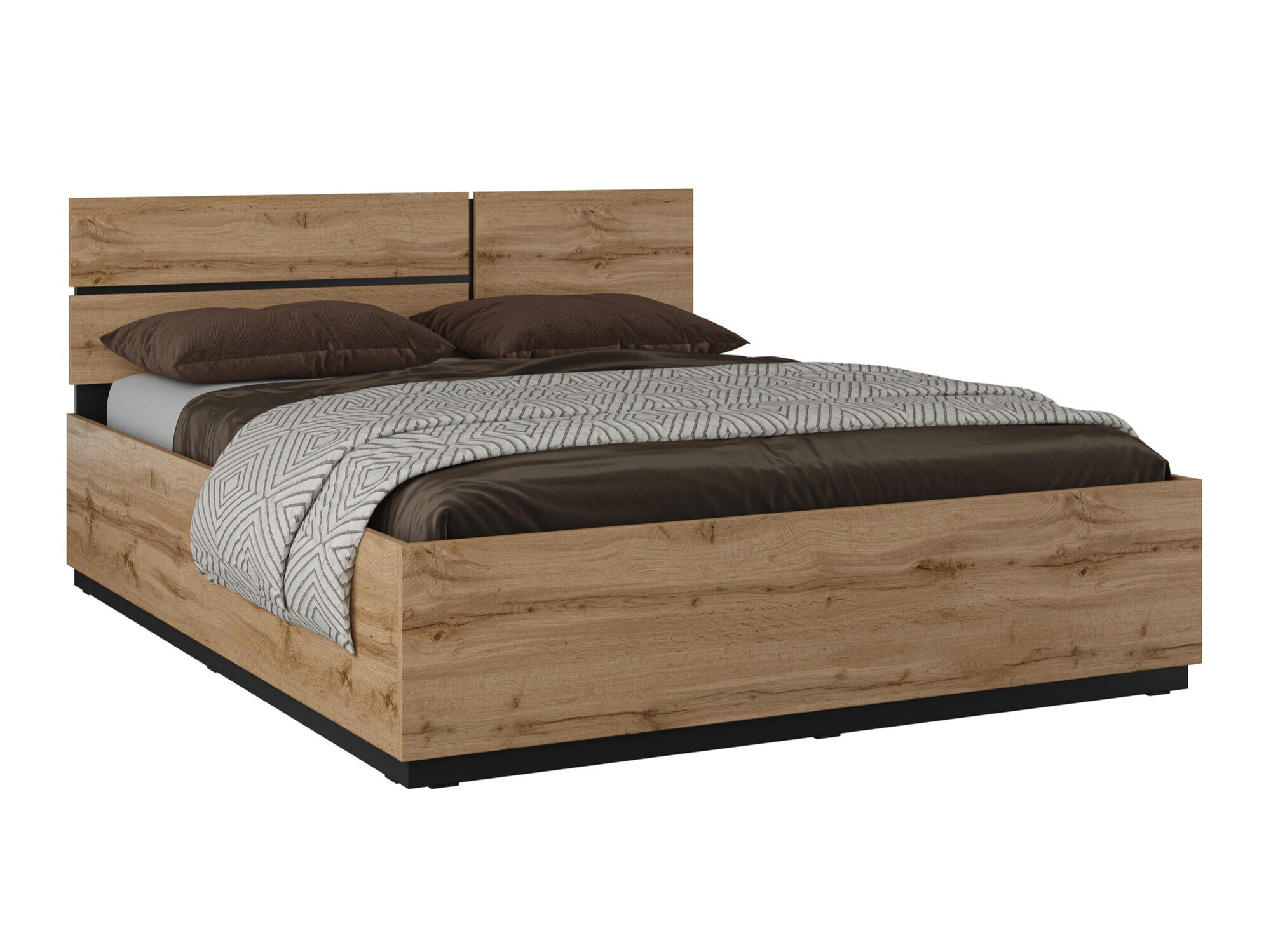 Krevet Alfere 123 (Вотан храст)