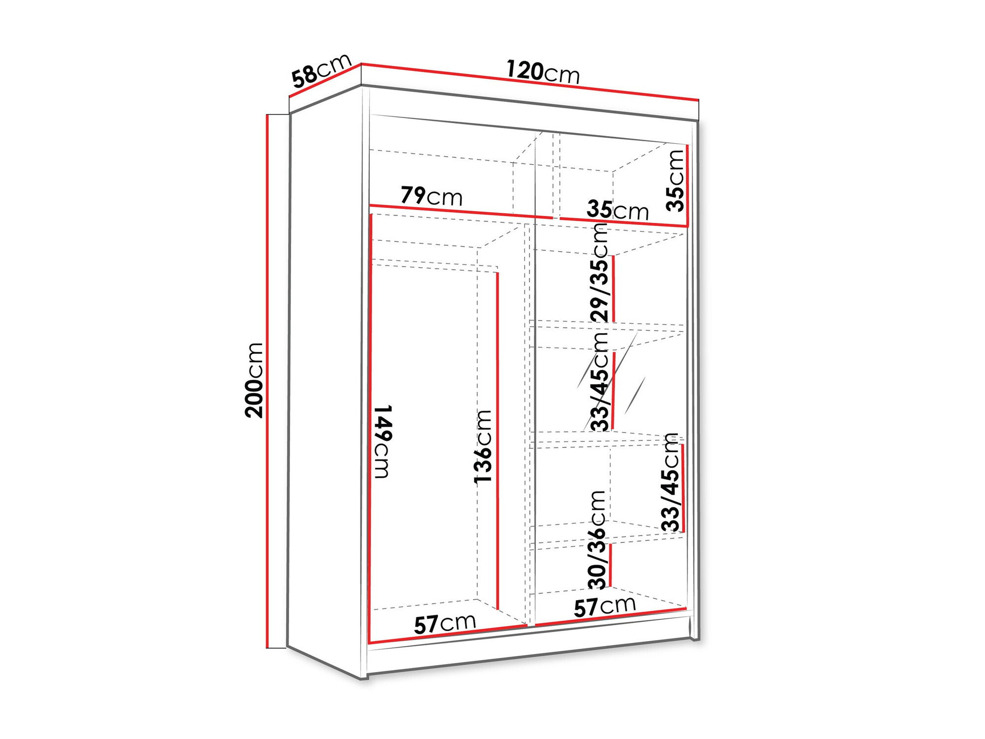 Ormar Closico 188 (Belo)