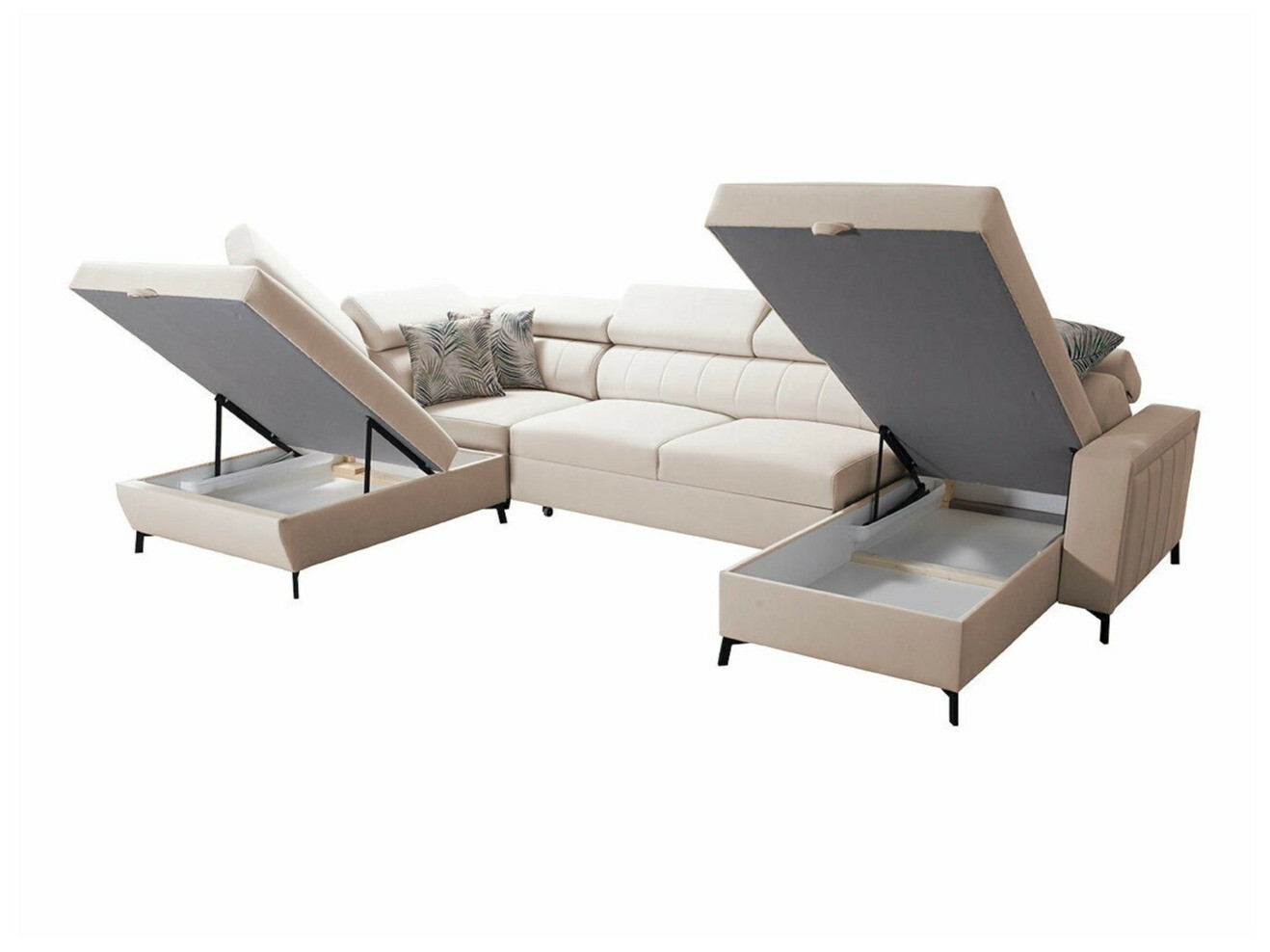 Ugaona sofa Sarasota 158 (Mono 234 + Botanical 36)