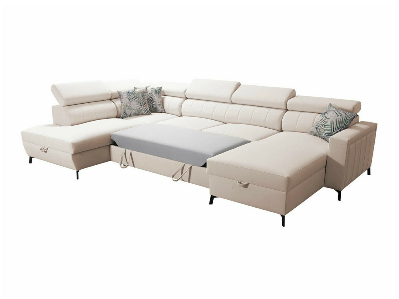 Ugaona sofa Sarasota 158 (Mono 235 + Botanical 36)
