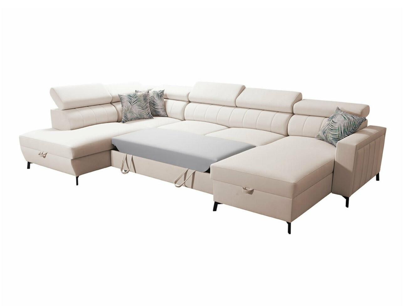 Ugaona sofa Sarasota 158 (Mono 244 + Botanical 36)