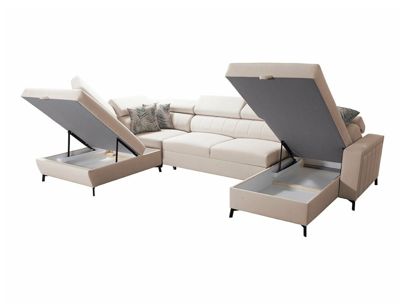Ugaona sofa Sarasota 158 (Mono 244 + Botanical 36)