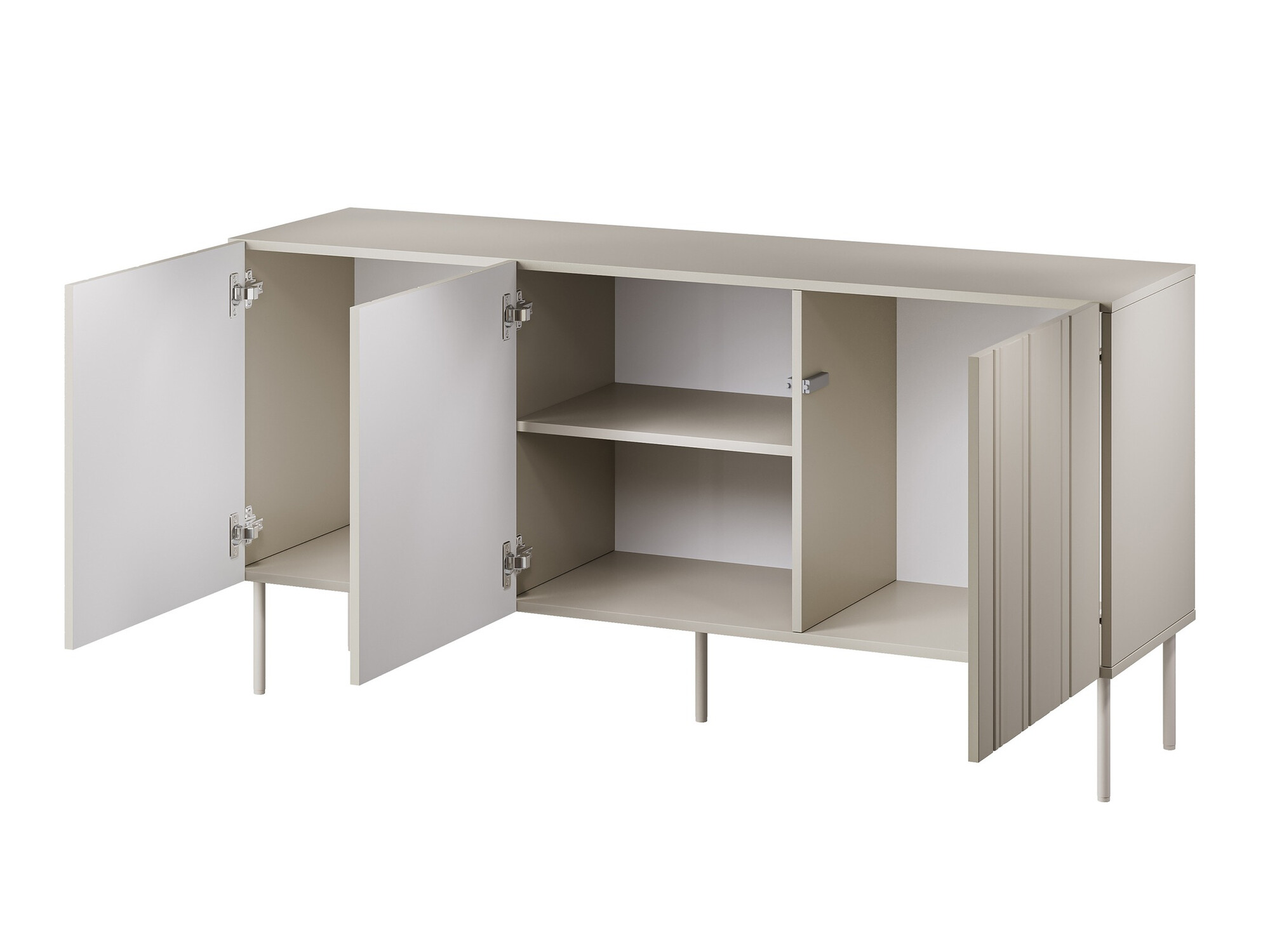 Set za dnevnu sobu Evavese 105 (Crno)