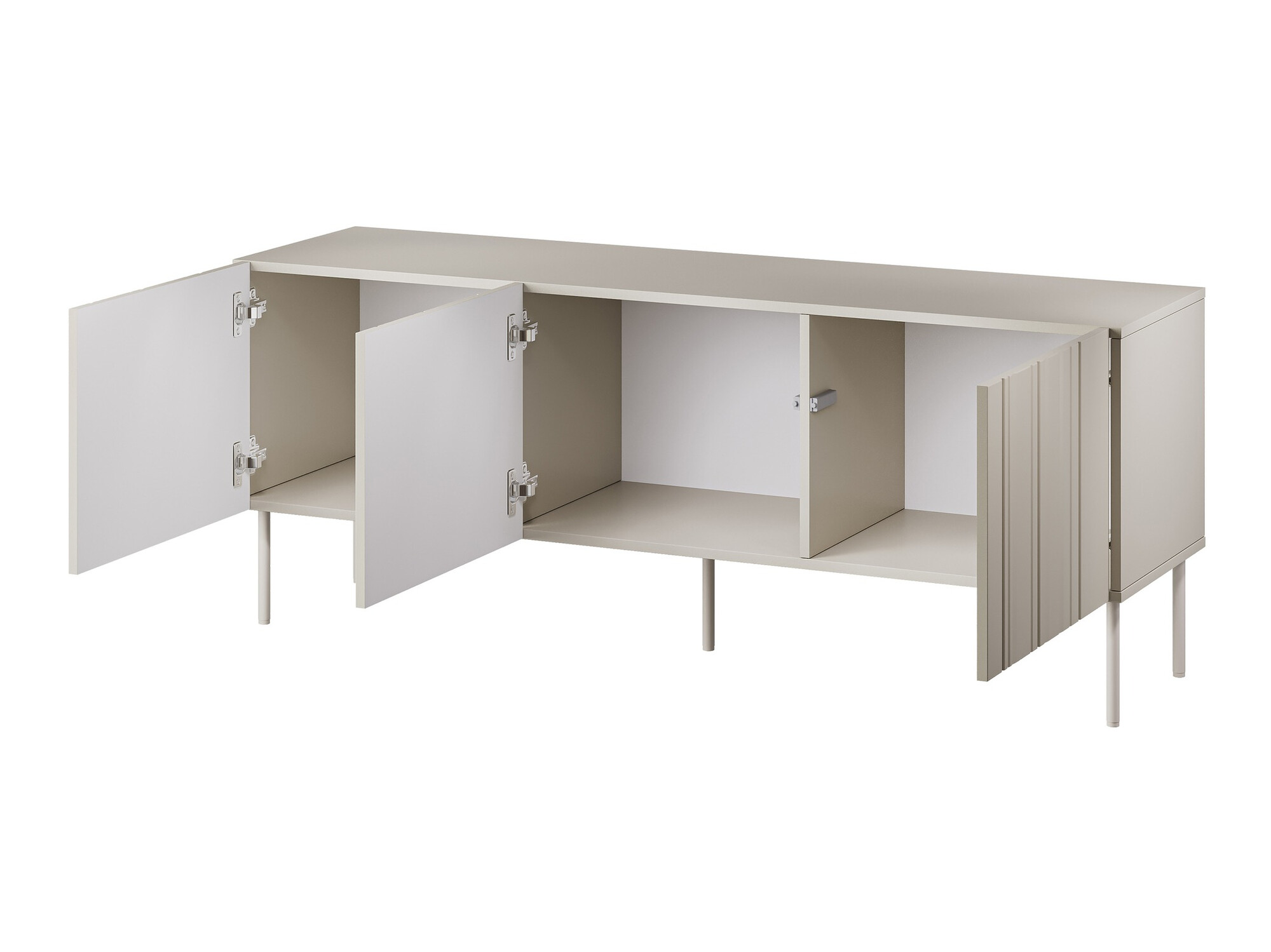 TV komoda Evavese 102 (Crno)