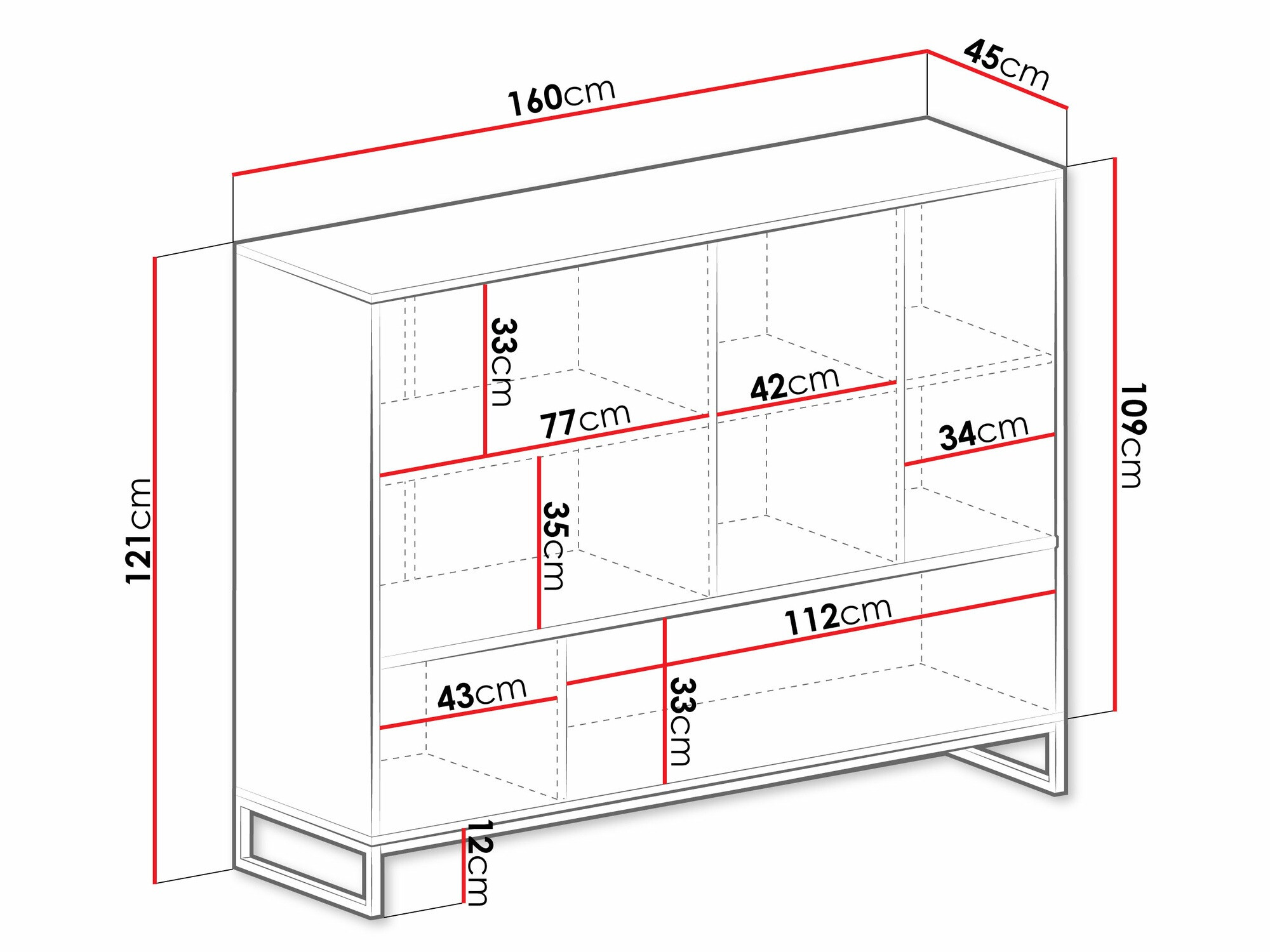Polica Calcalo 106 (Bež)