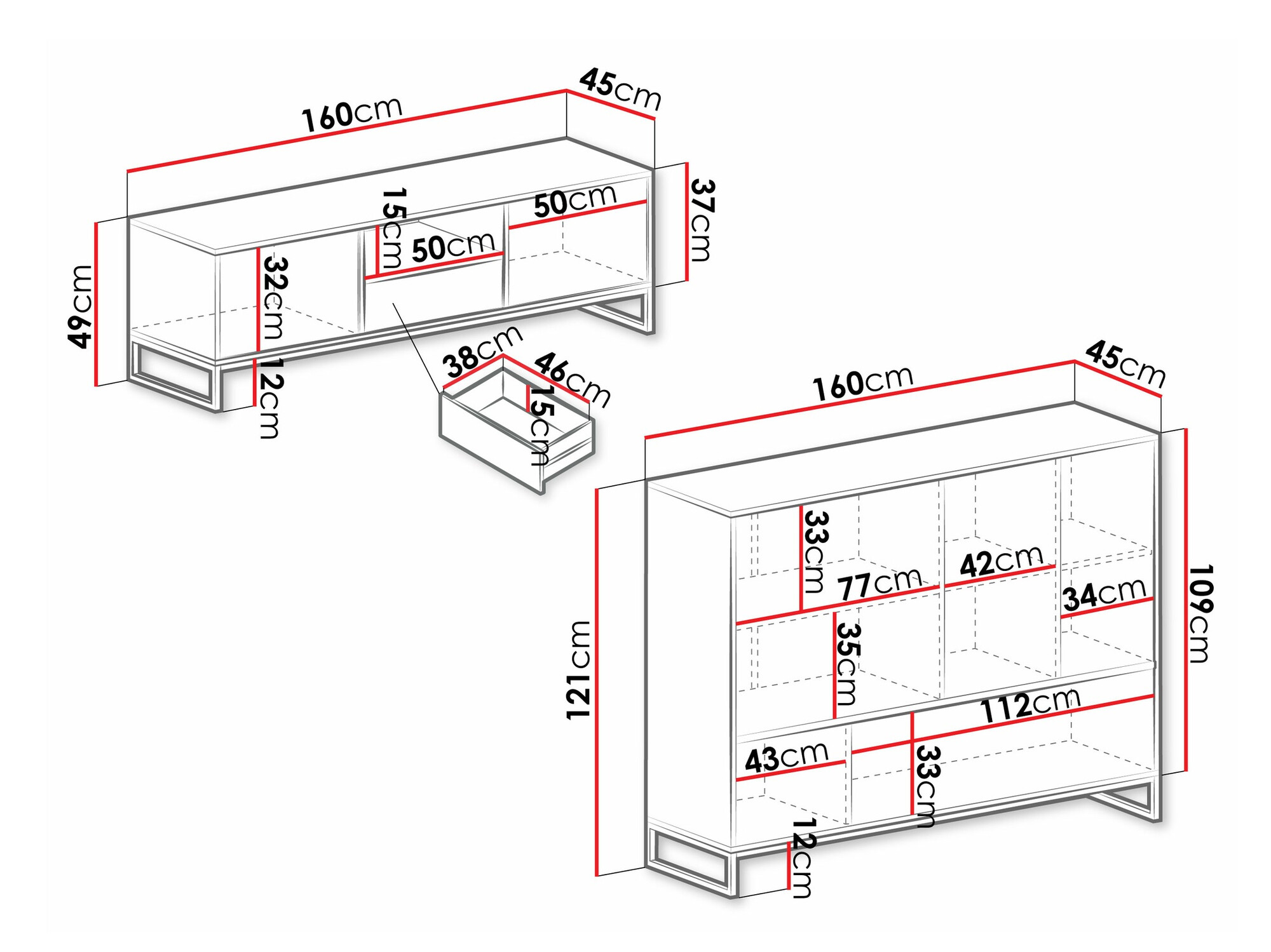 Set za dnevnu sobu Calcalo 109 (Bež)