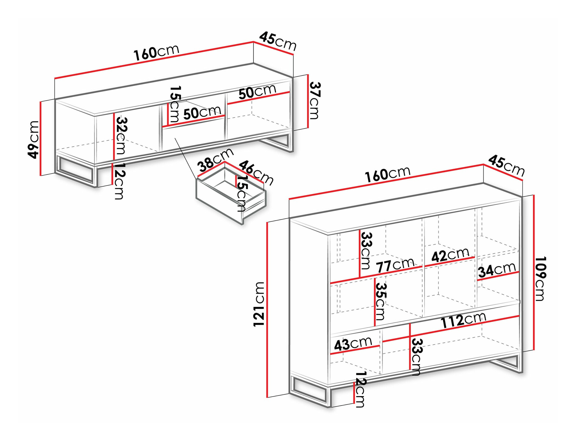 Set za dnevnu sobu Calcalo 109 (Zelena)