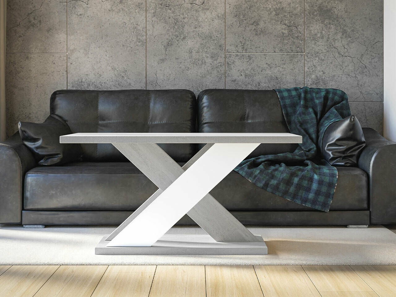 Stočić za kafu Goodyear 116 (Sivo + Belo)