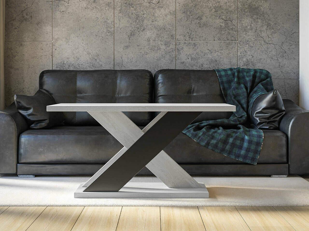 Stočić za kafu Goodyear 116 (Sivo + Crno)