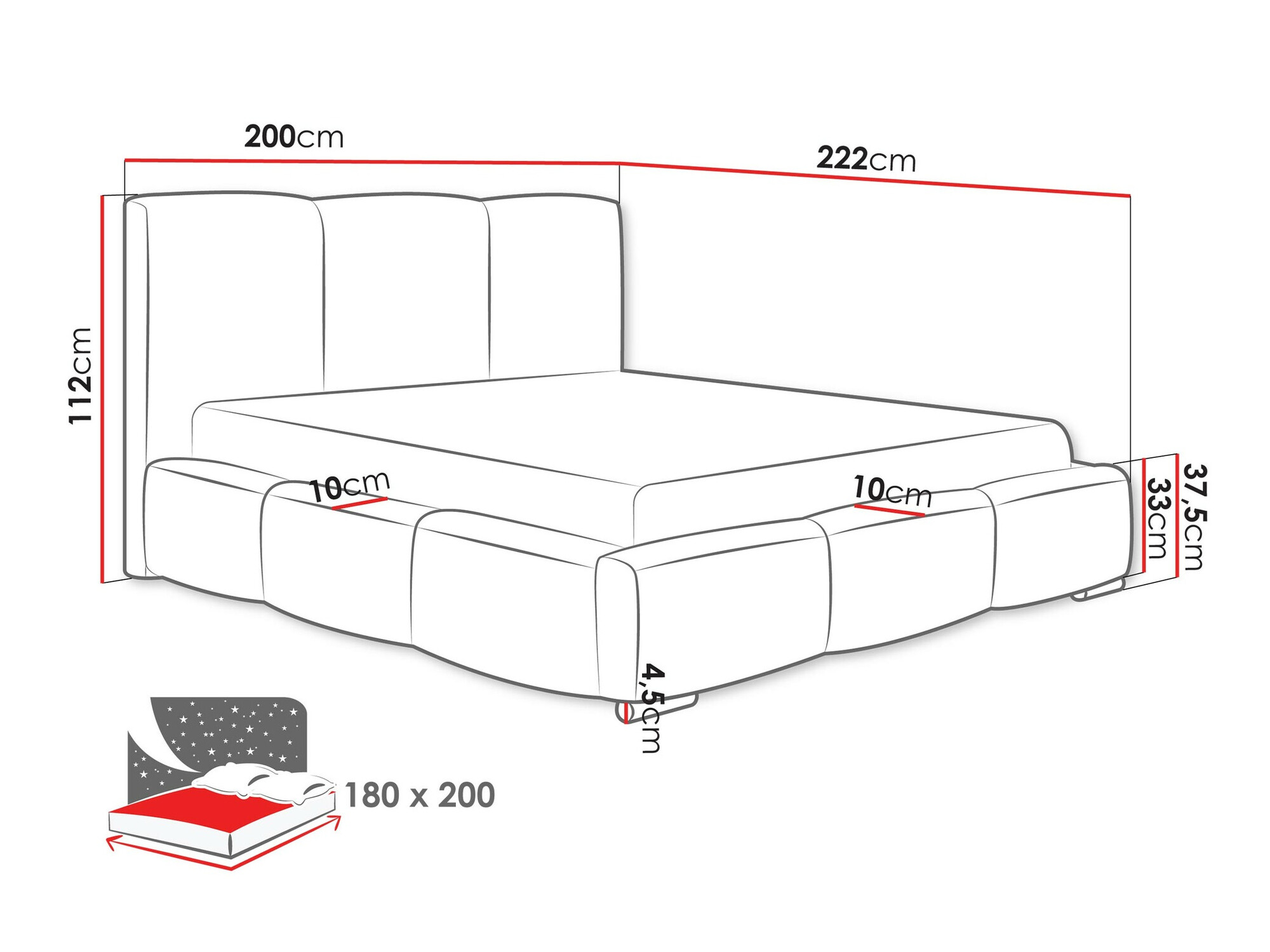 Krevet Comfivo 383 (Kronos 19)