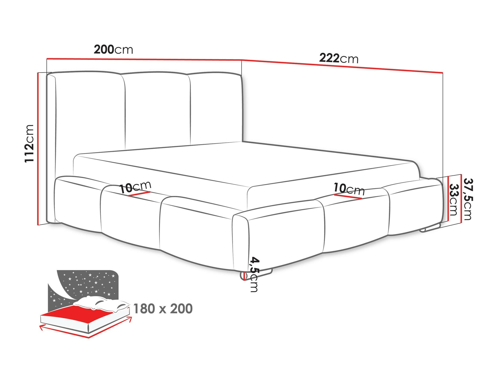 Krevet Comfivo 383 (Paros 05)