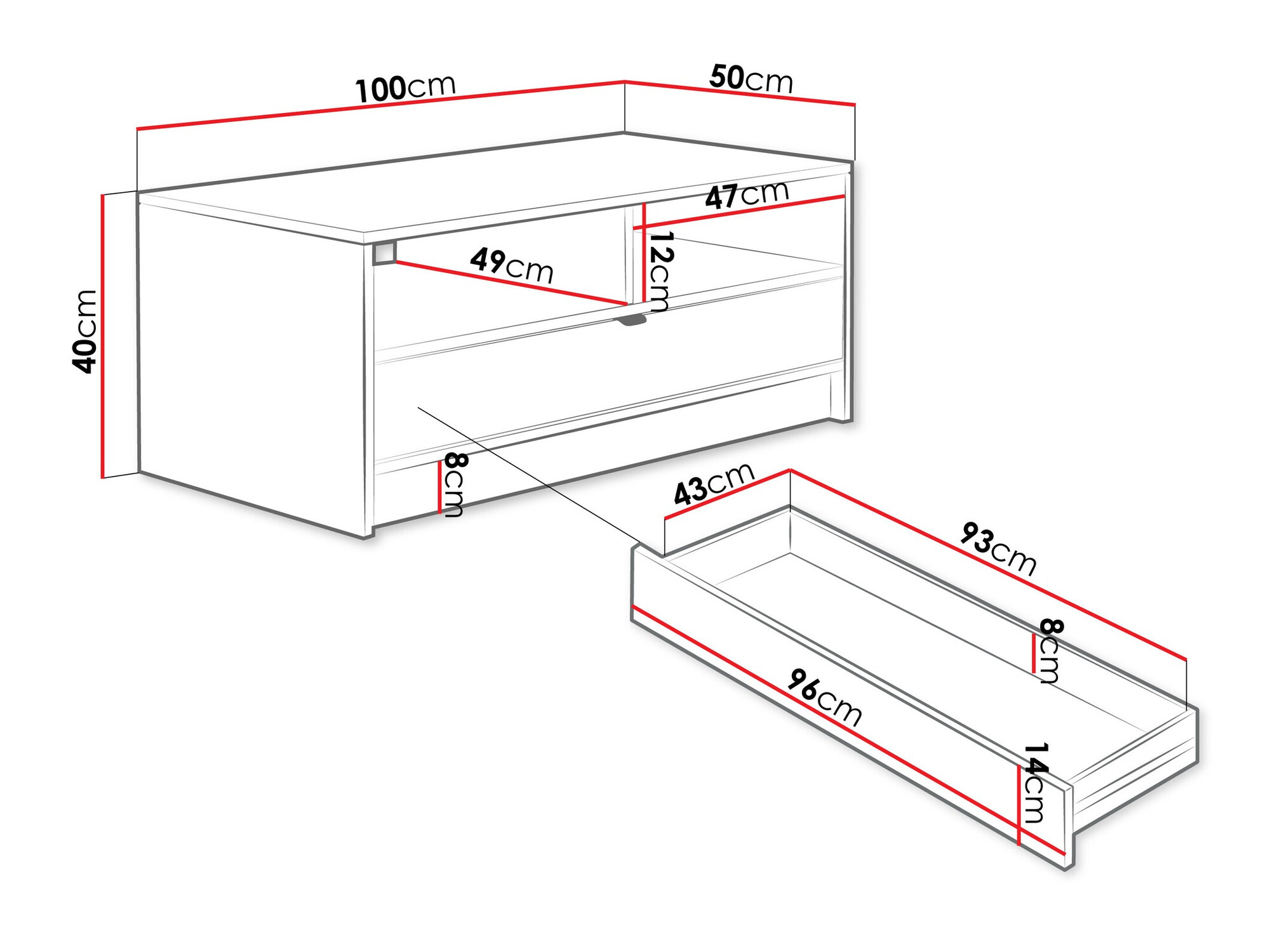 Stočić za kafu Comfivo Larmire 105 (Bež)