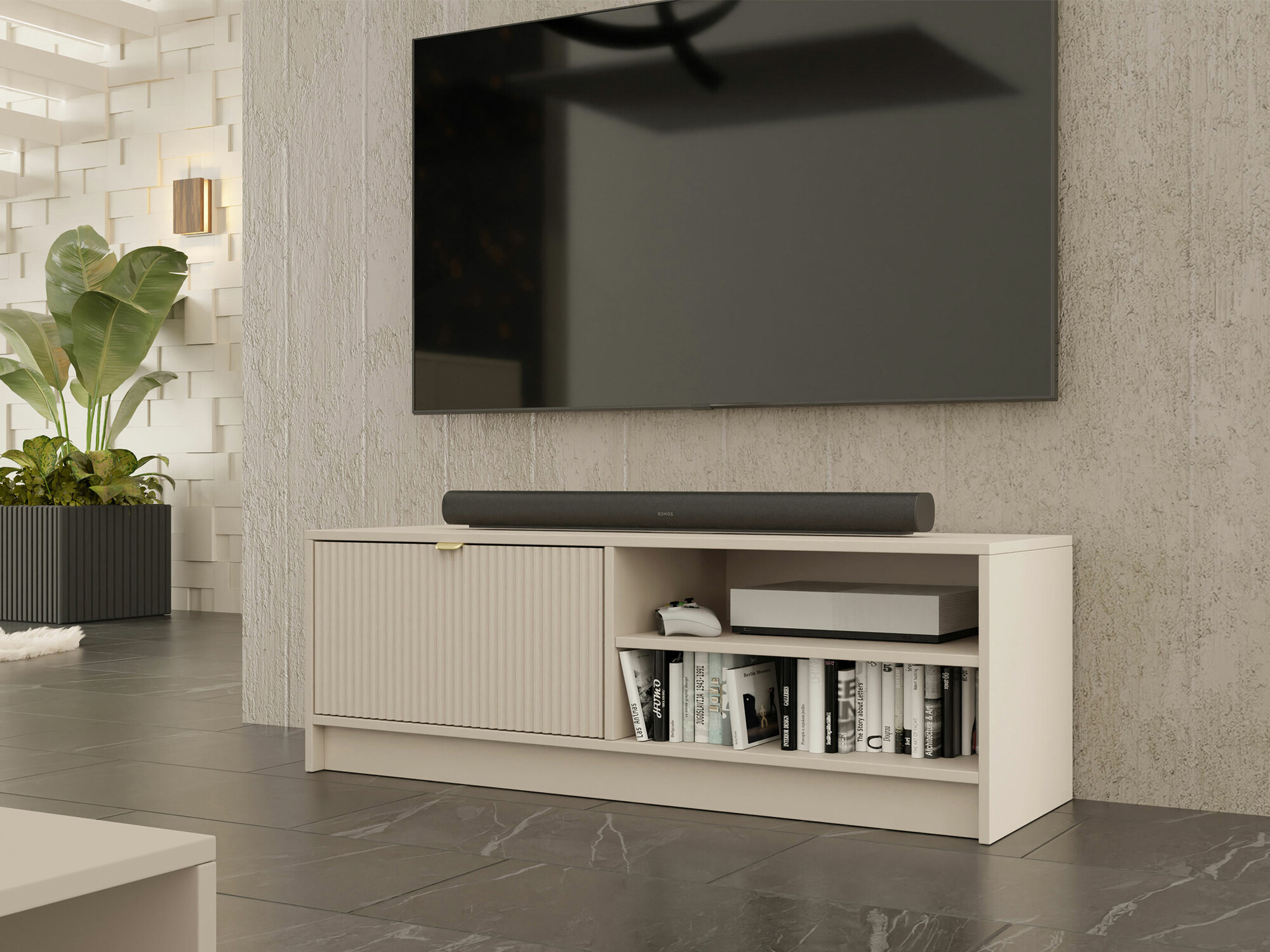 TV sto Comfivo Larmire 103 (Beige)