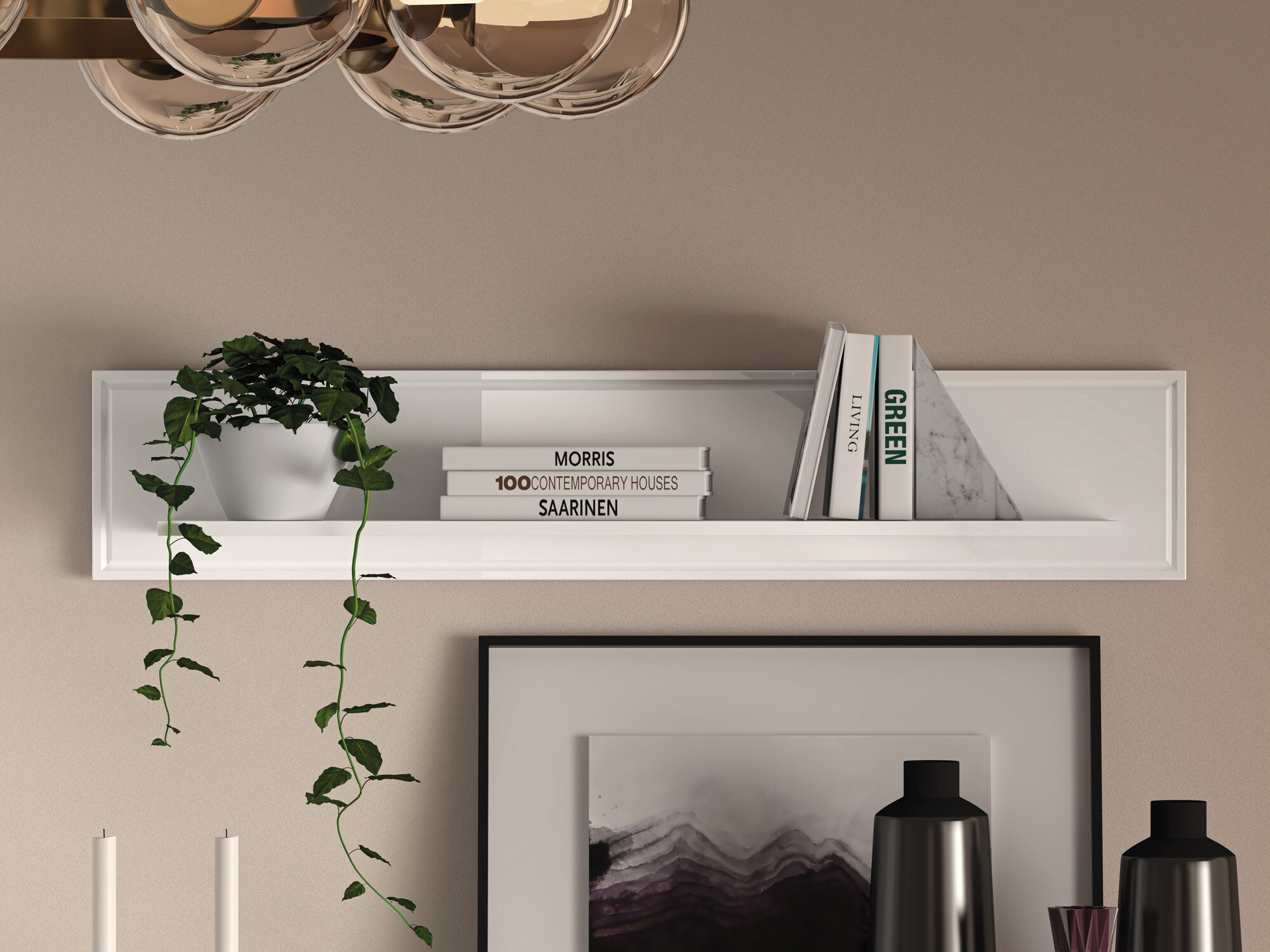 Zidna polica Elbrevi 108