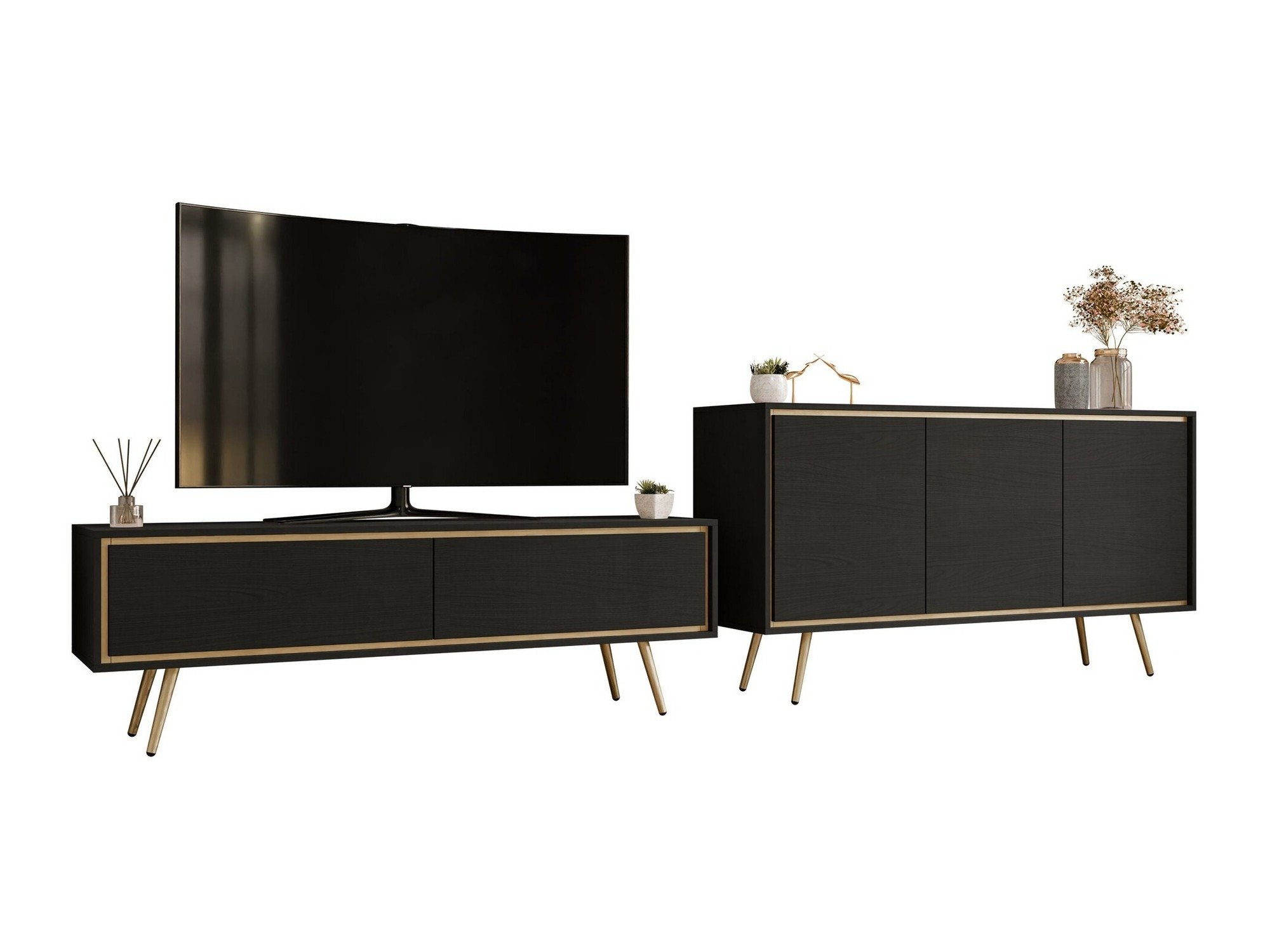 Set za dnevnu sobu Providence 192 (Grafit)