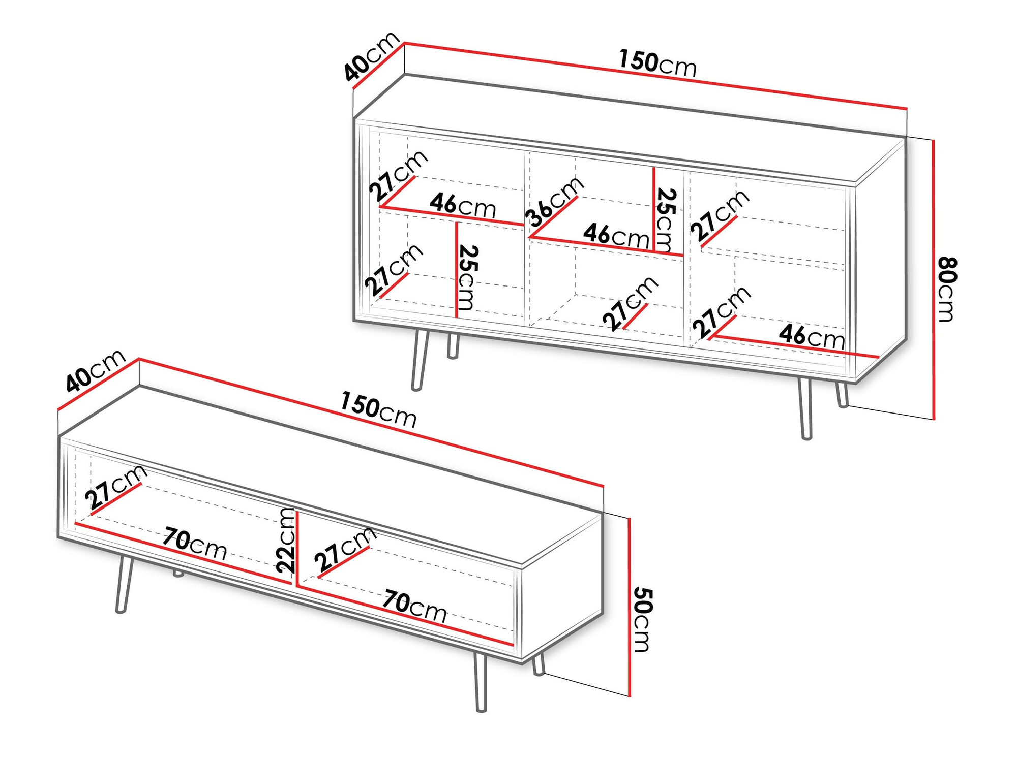 Set za dnevnu sobu Providence 192 (Graphite)