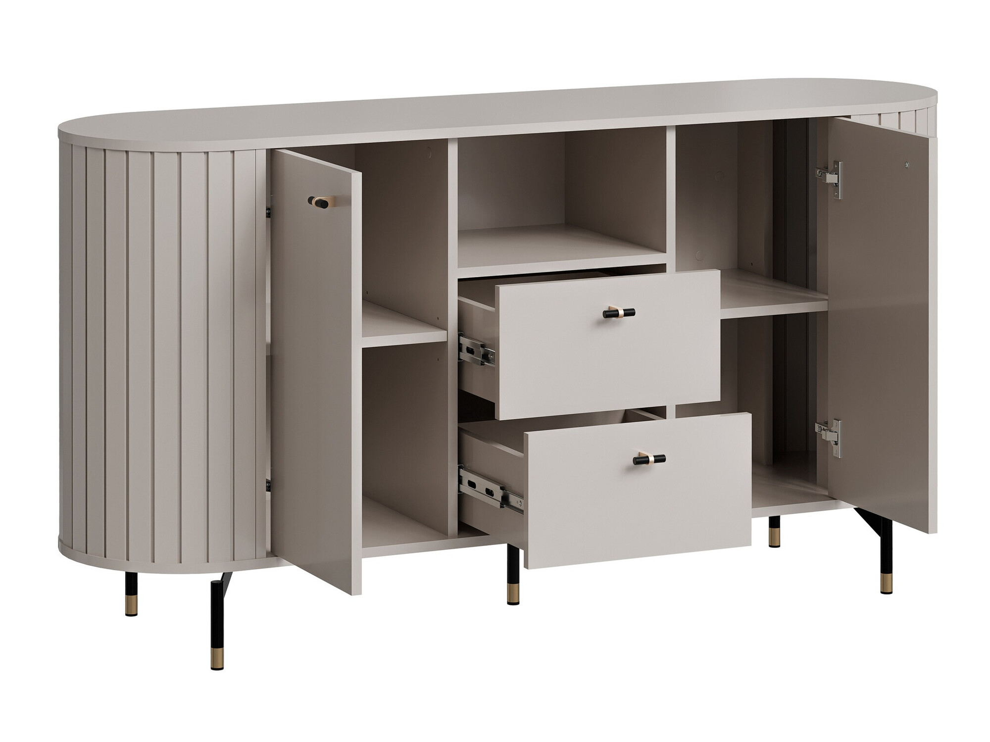 Komoda Novmono 101 (Crno)