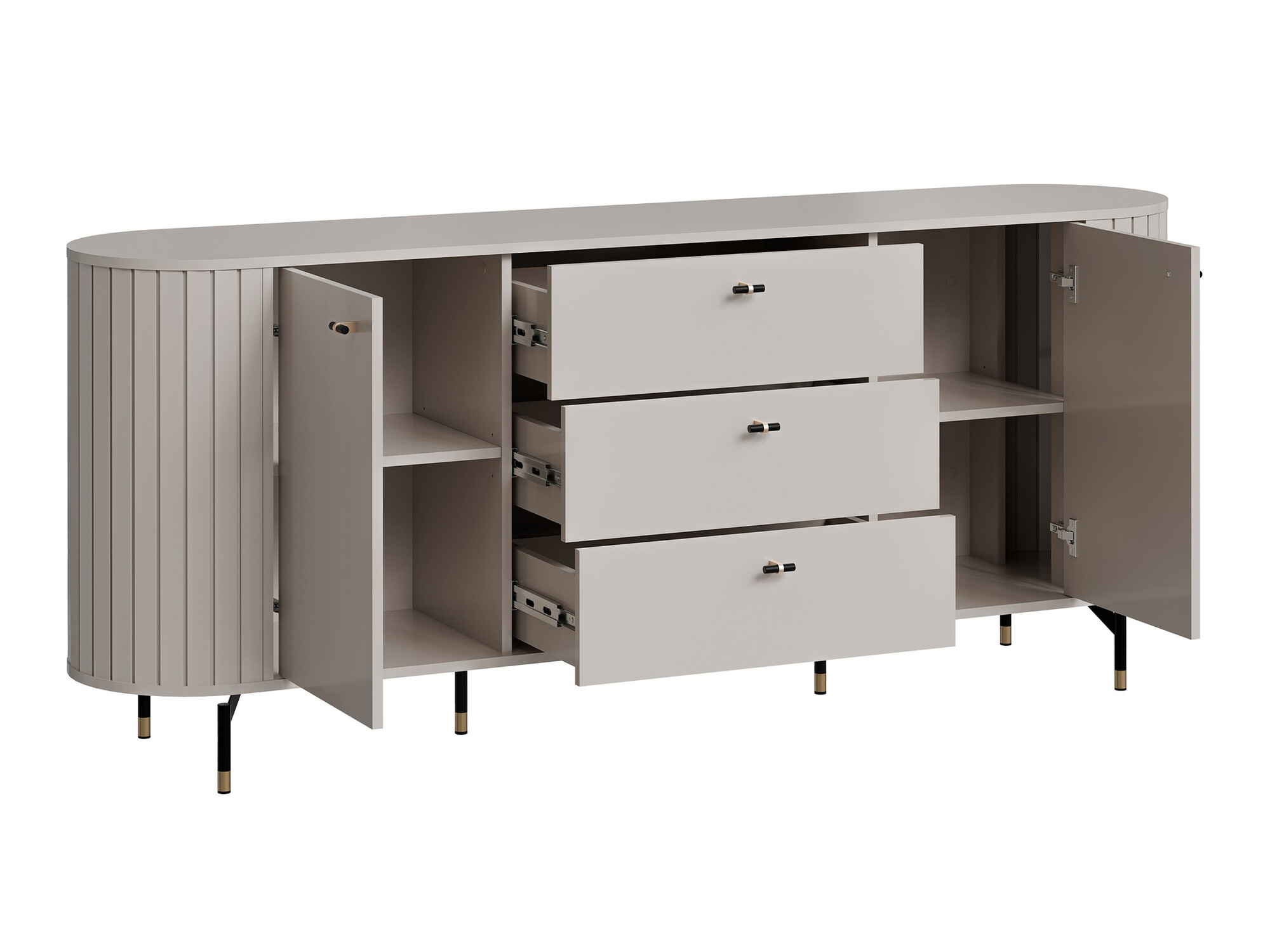 Komoda Novmono 103 (Crno)