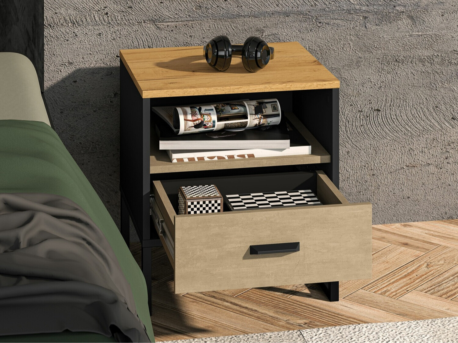 Noćni ormarić Tortiva 107