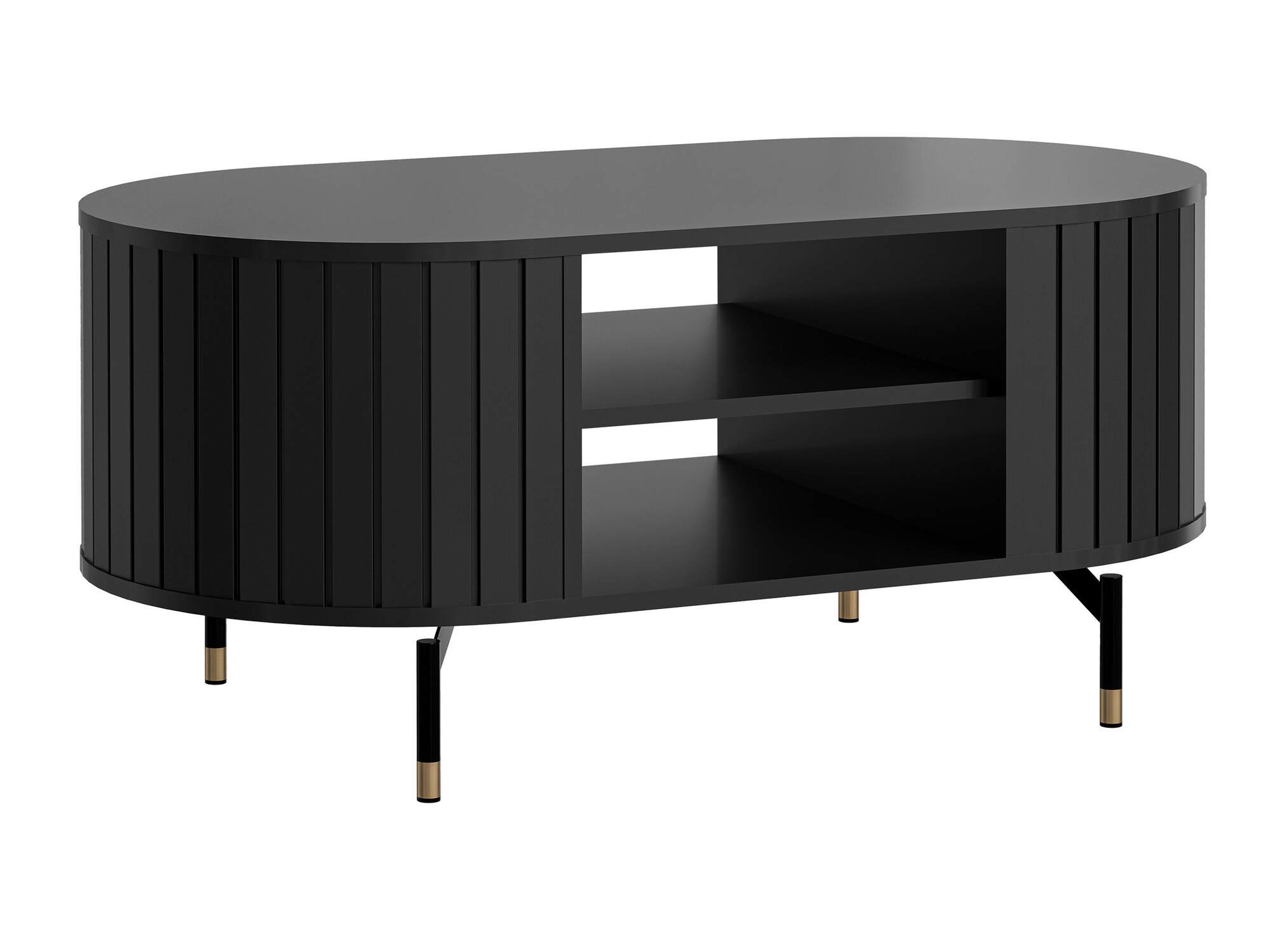 Set za dnevnu sobu Novmono 111 (Crno)