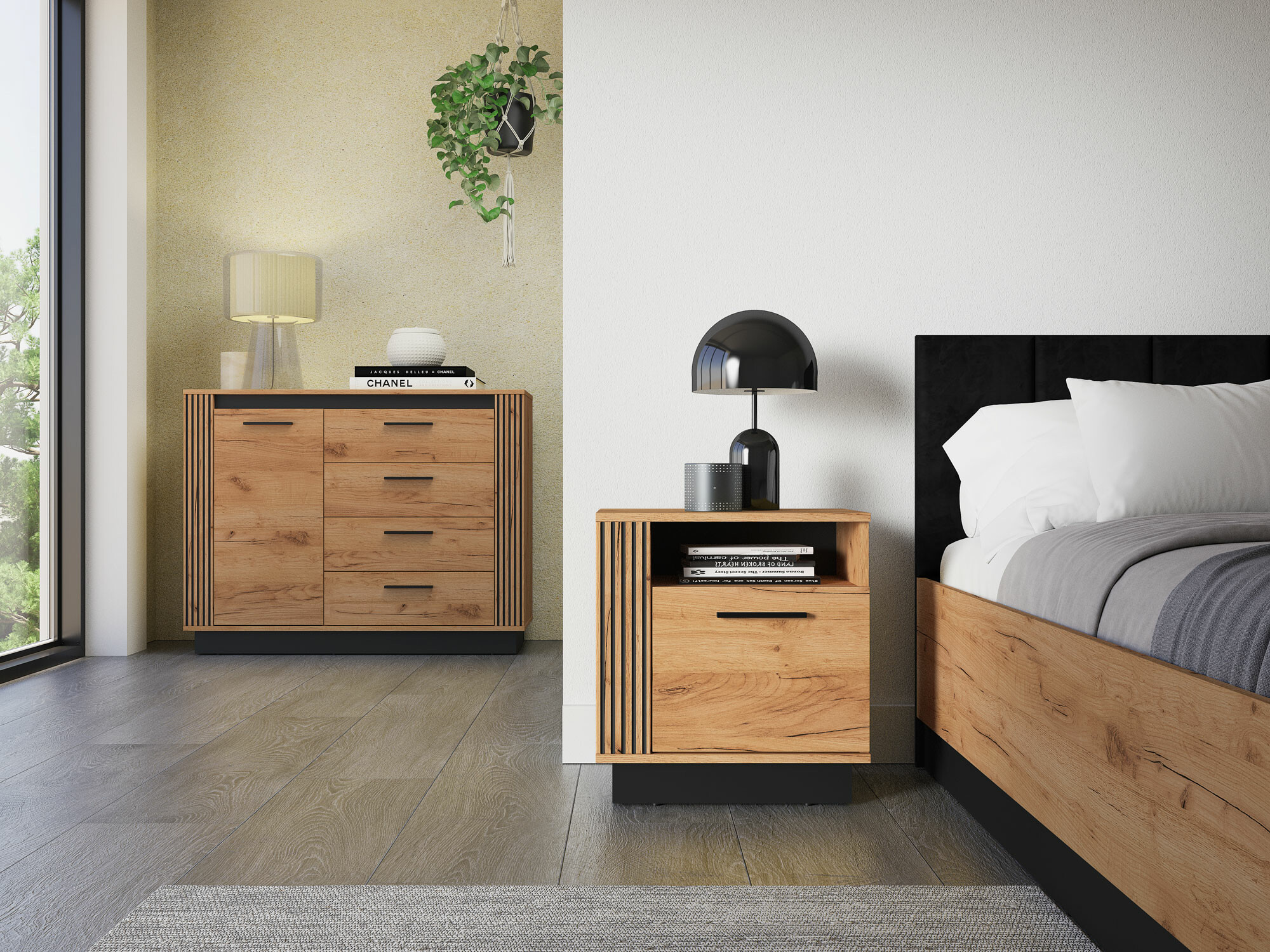 Noćni ormarić Livluo 109